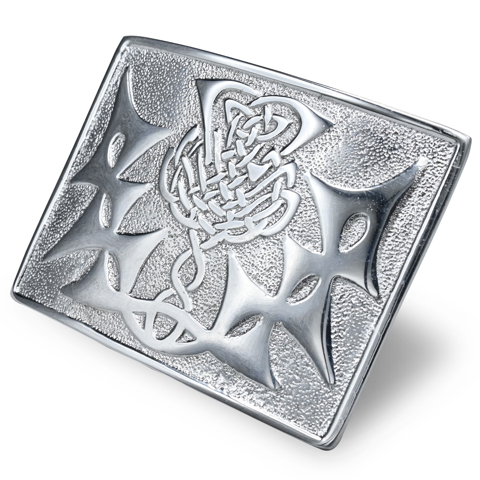 Highland Triquetras Thistle Kilt Belt Buckle Scottish Buckle Traditional Outfit