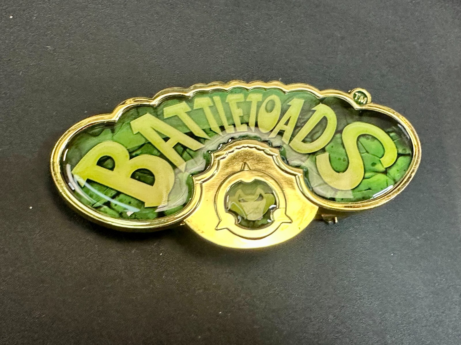 NOB Battletoads June 2017 Loot Crate Gaming Exclusive Nes Gold Tone Belt Buckle
