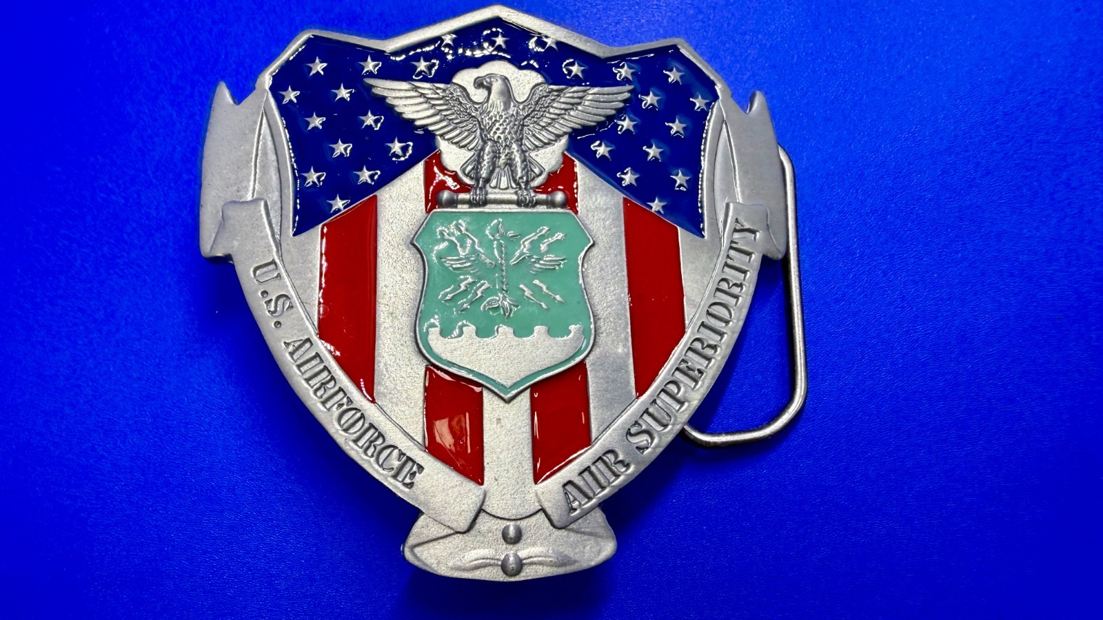 United States Air Force Superiority Eagle Great American Products Belt Buckle
