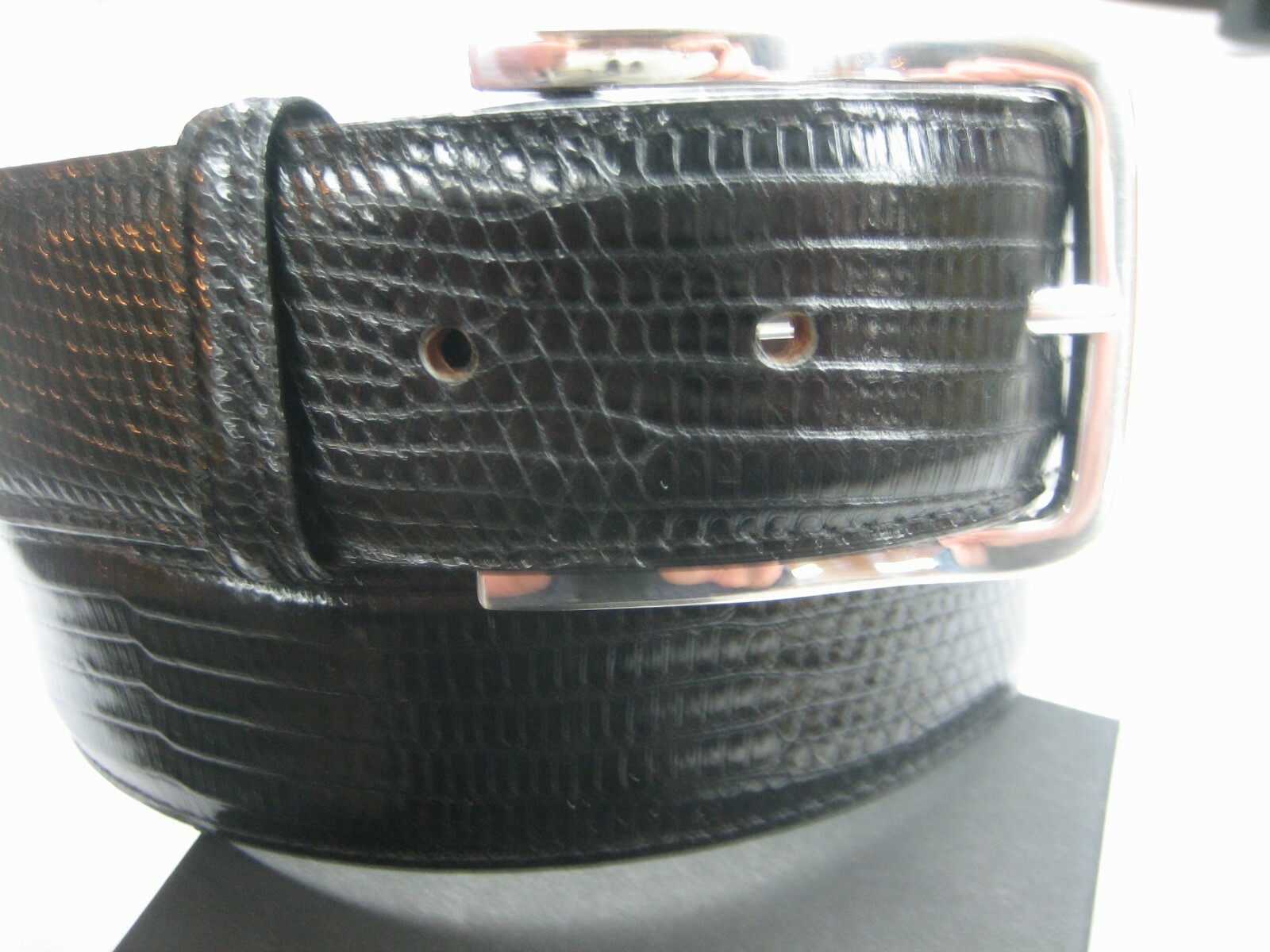 STERLING SILVER 925 BUCKLE AVAILABLE FOR 1&Prime; 1-1/8&Prime; 1-1/4&Prime; 1-3/8&Prime; 1-1/2&Prime; BELTS
