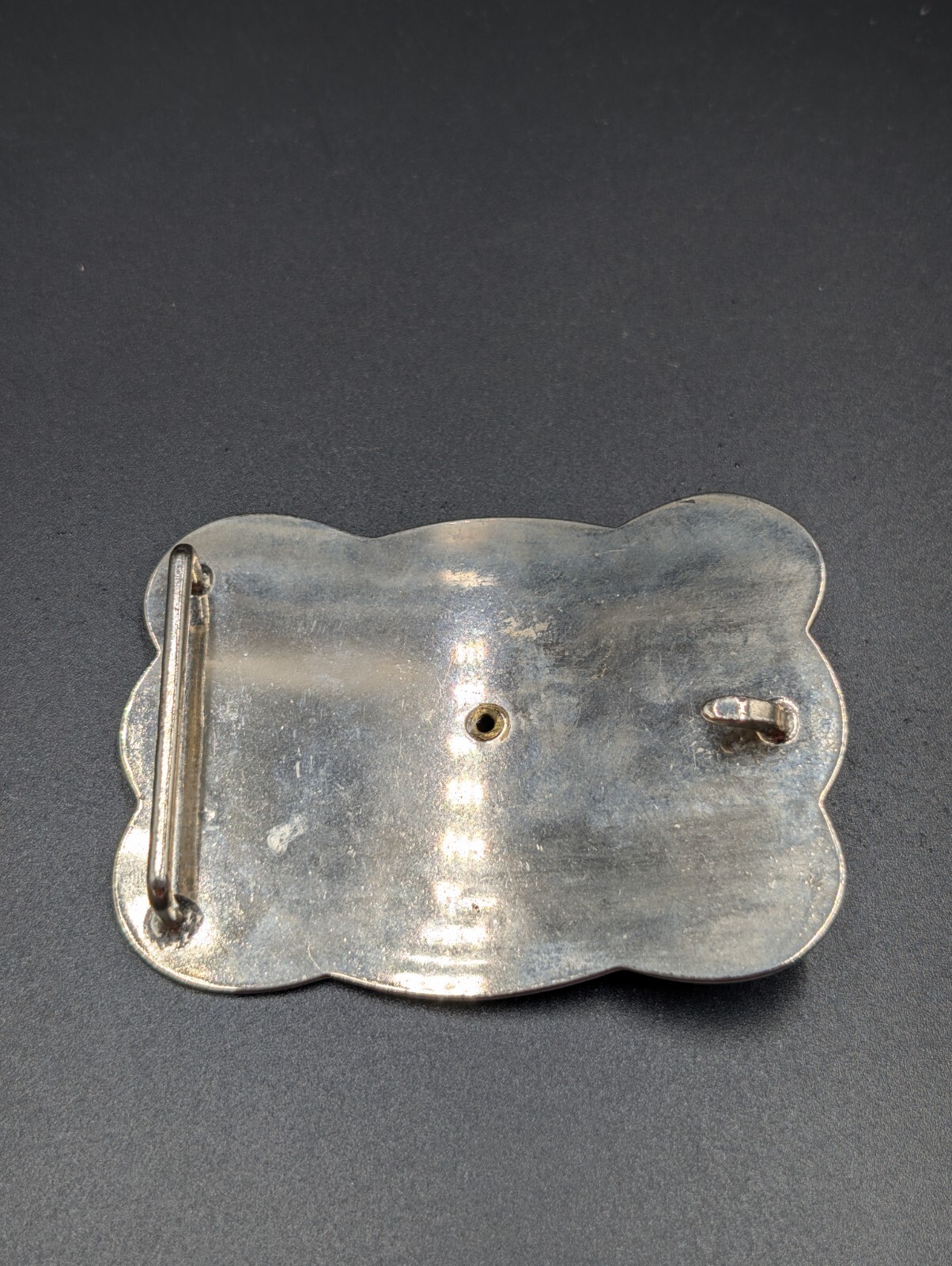 Western Belt Buckle with Bull Head Logo Metal