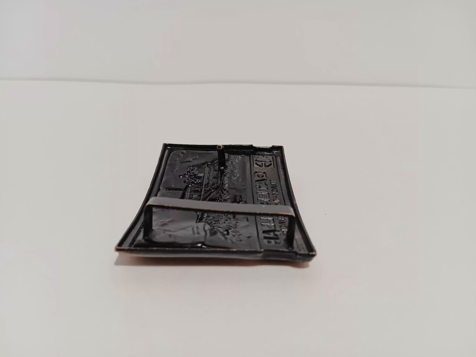 Caterpillar Brass Metal Belt Buckle Lightweight Men&rsquo;s Accessories 3&Prime;×2&Prime;