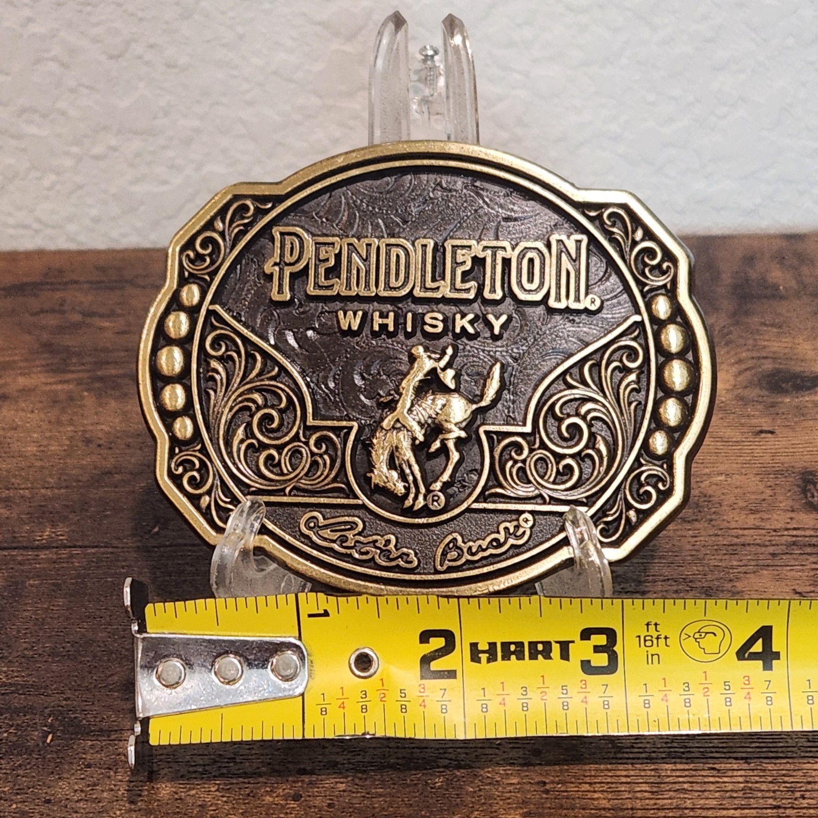 Cowboy Montana Silversmiths Pendleton Whisky 2024 Let&rsquo;er Buck Limited Edition