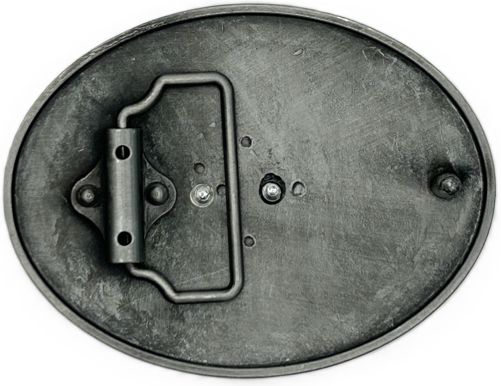 I&rsquo;d Rather be Hunting Rifles Hunter Black Enameled Belt Buckle