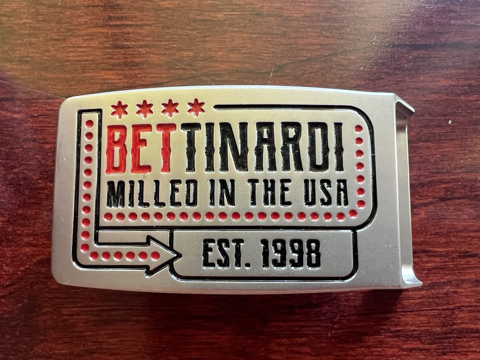 Bettinardi 303SS Precision Milled Belt Buckle – Mint Flawless