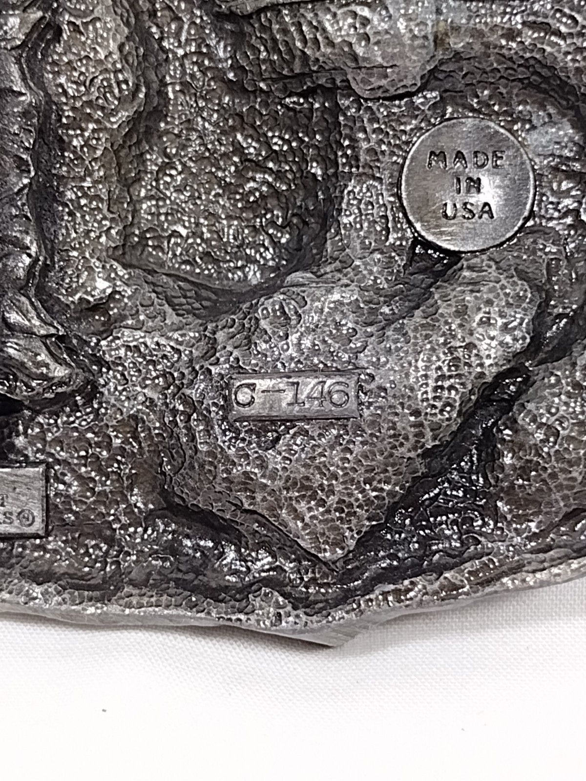 Western Belt Buckle 3D Men & Womens Retro Casual Wear Running Horses Silver Look