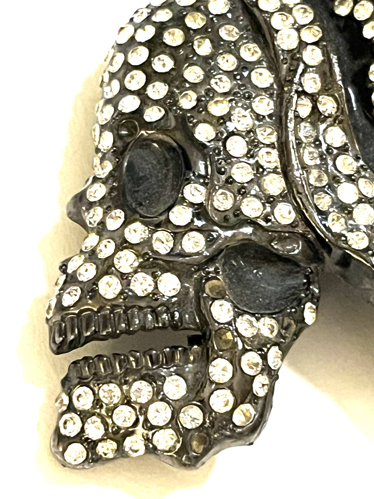 RT Signed Skull Rhinestones Pirate Costume Party Buckle Men&rsquo;s Fashion
