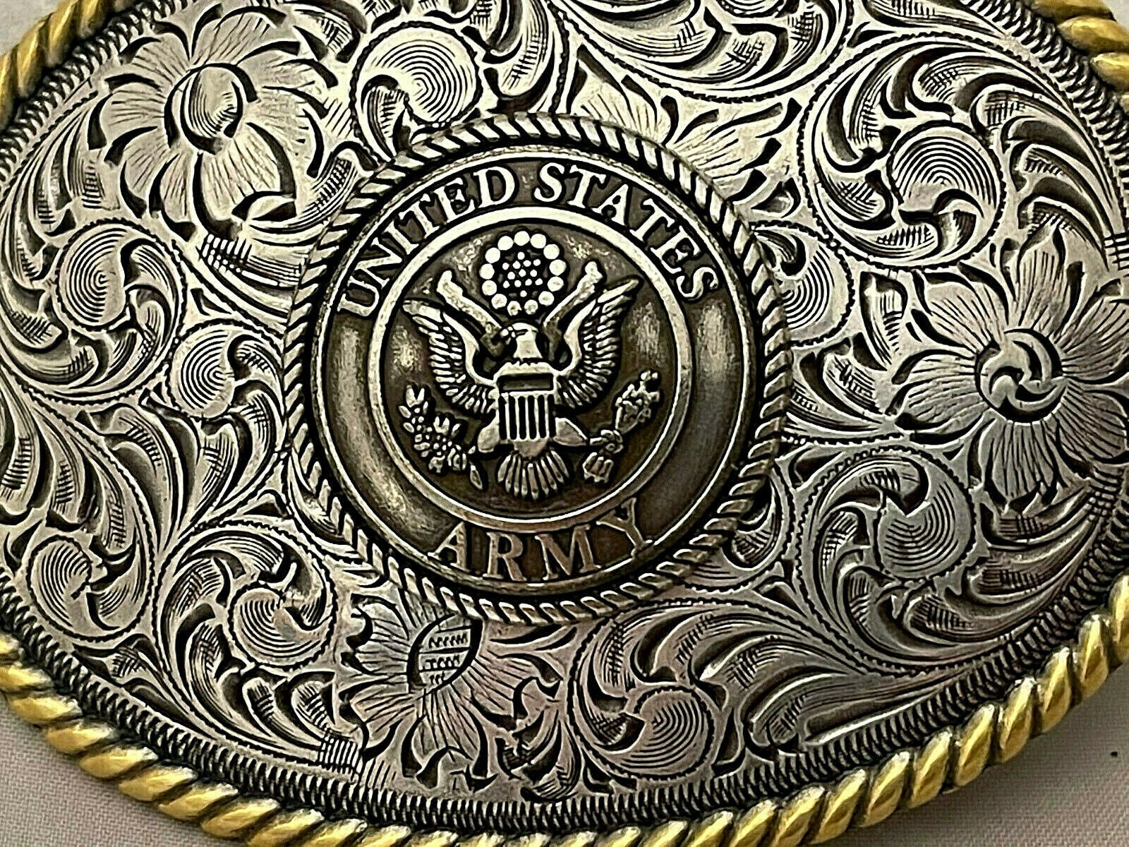 United States Army Western Style Buckle