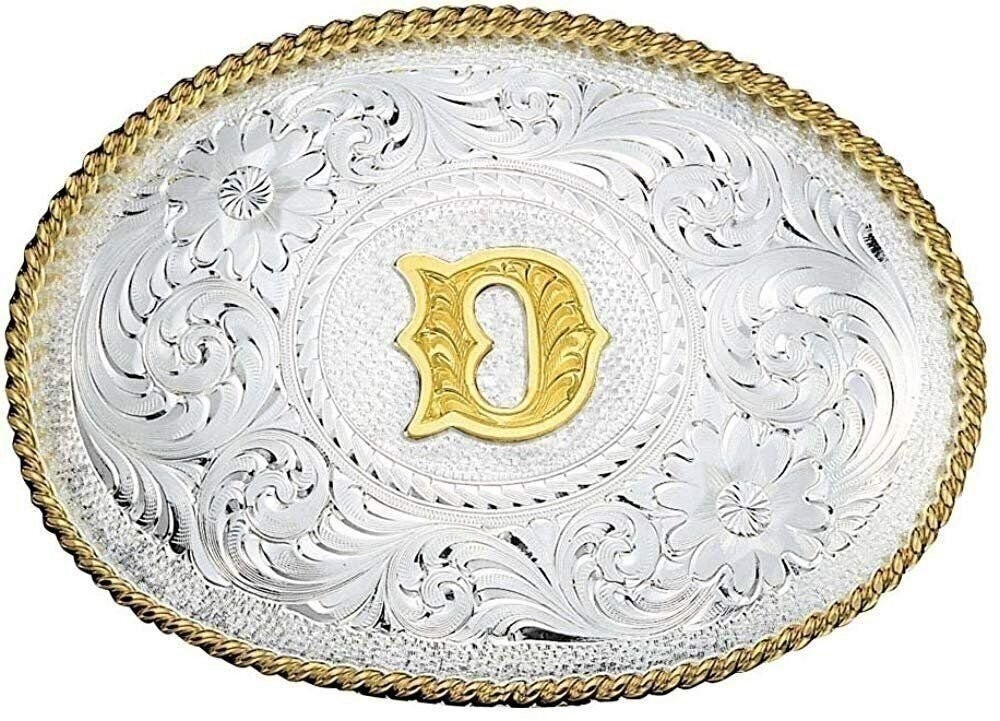 Montana Silversmiths Men&rsquo;s Initial Buckle