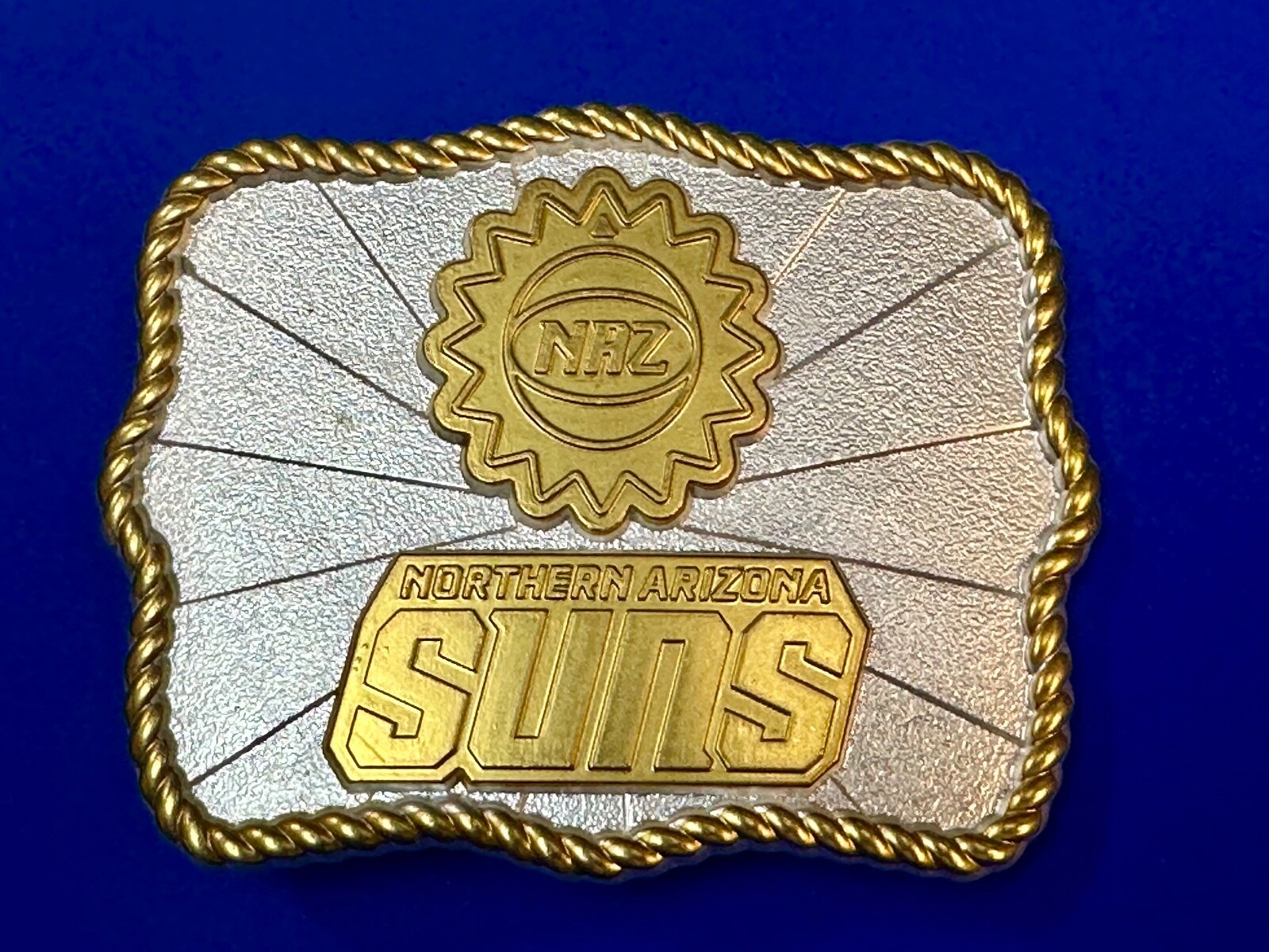 NAZ Northern Arizona Suns Basketball Team NBA G League Belt Buckle