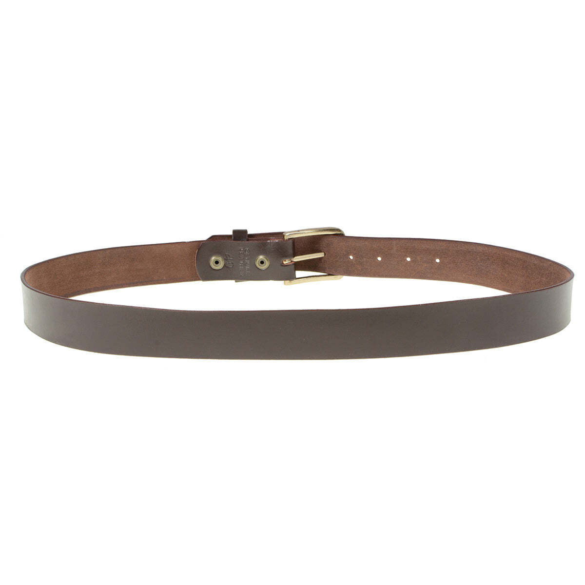 Milwaukee Leather MP7115 Men&rsquo;s Light Brown Genuine Leather Belt with Interchange