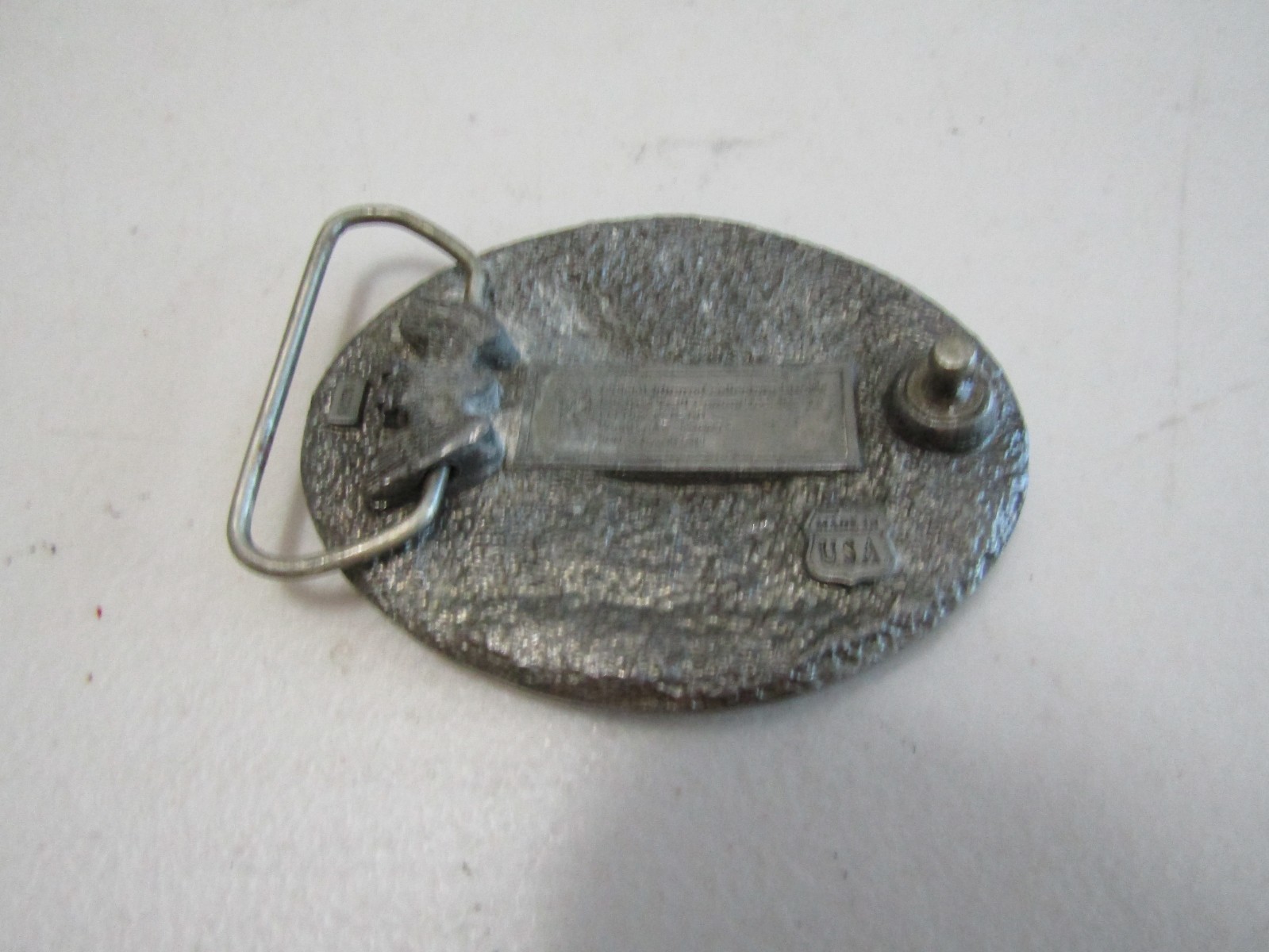 Vintage 1998 Official Trail Committee Iditarod Alaska Belt Buckle- Dogsled Race