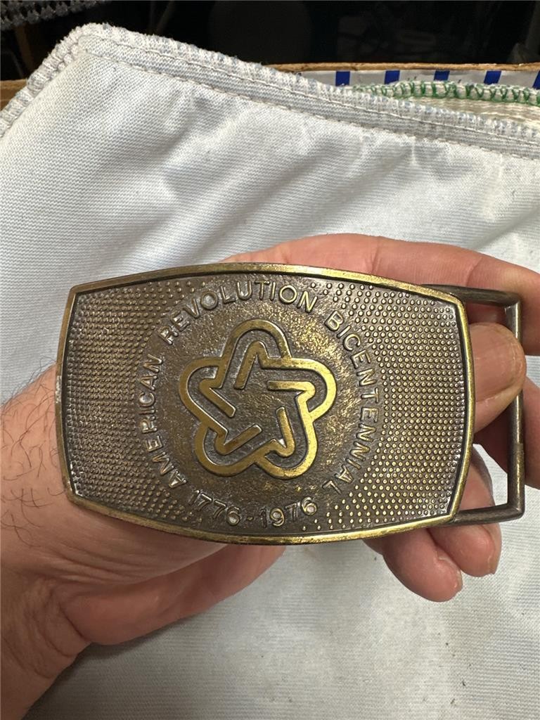 Vintage American Revolution Bicentennial 1776 – 1976 Belt Buckle