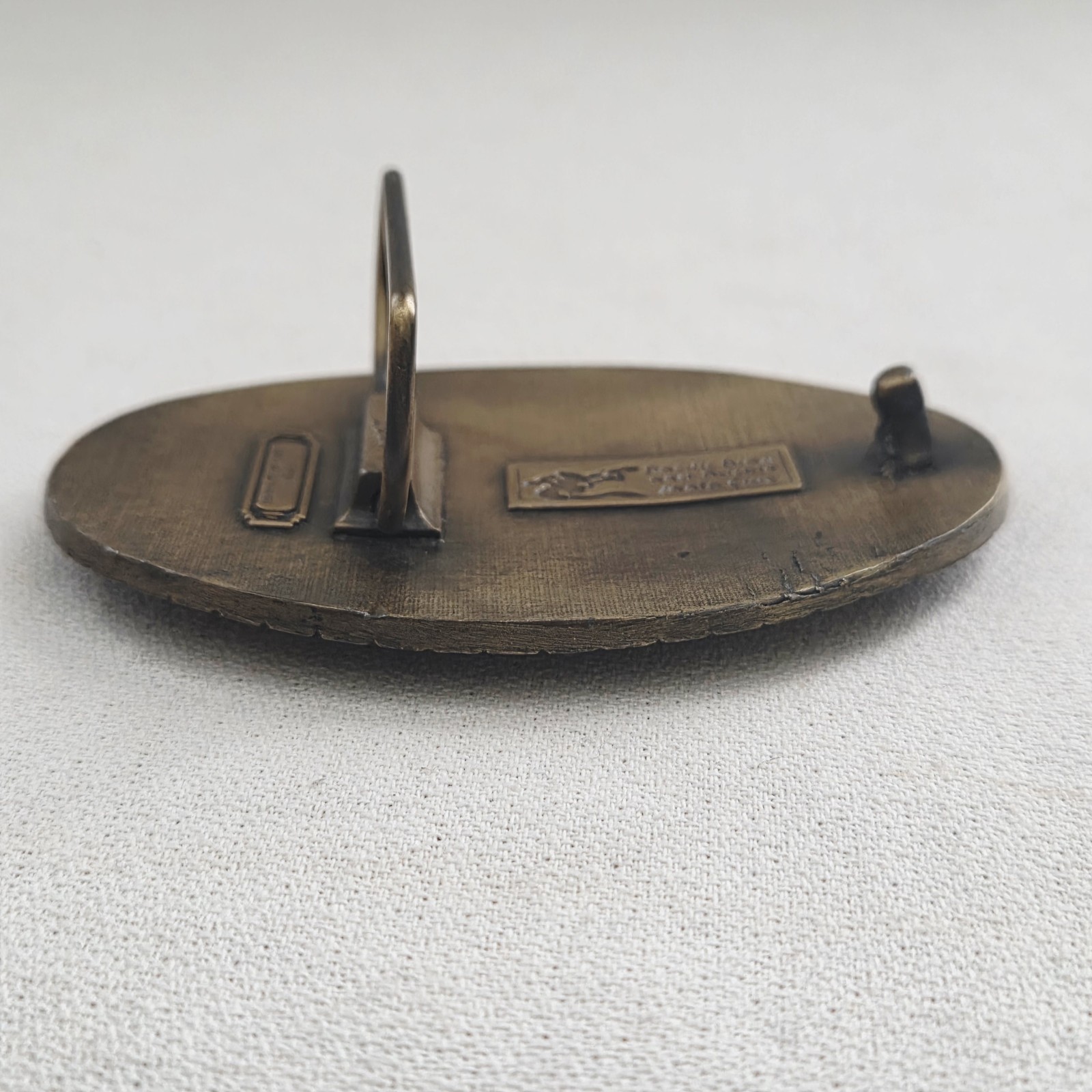 Belt Buckle – Pacific Brass and Buckle Indiana Metal Craft 1983 Las Vegas Slots