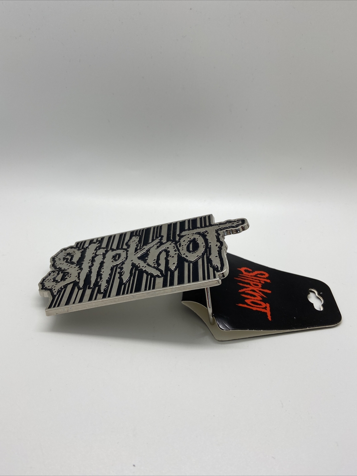 Slipknot Barcode Belt Buckle for 1.6 Inch Belt Western Style 4.3 In. x 2.2 In.