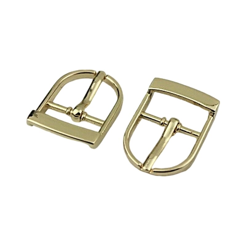20Pcs Belt Buckles Replacement 34x23mm Single Prong Replacement Belt Buckle
