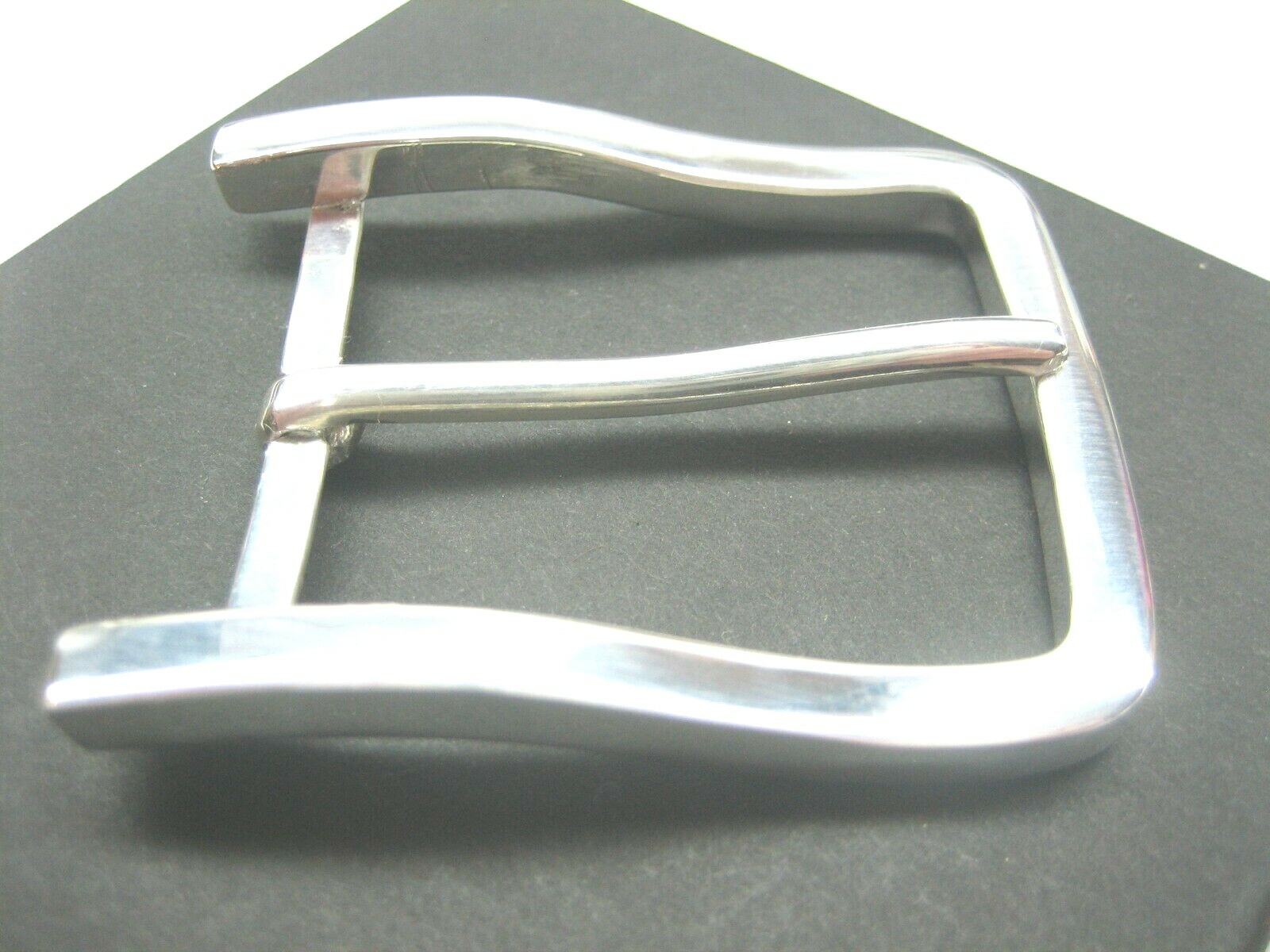 STERLING SILVER 925 BUCKLE AVAILABLE FOR 1&Prime; 1-1/8&Prime; 1-1/4&Prime; 1-3/8&Prime; 1-1/2&Prime; BELTS