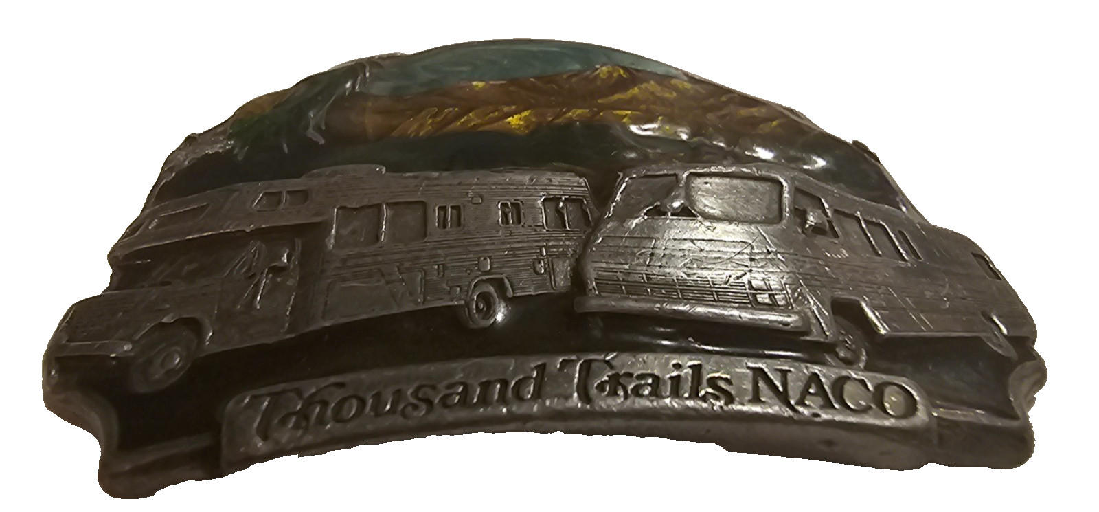 1992 Siskiyou Thousand Trails NACO Limited Edition 907 Of 1000 Belt Buckle
