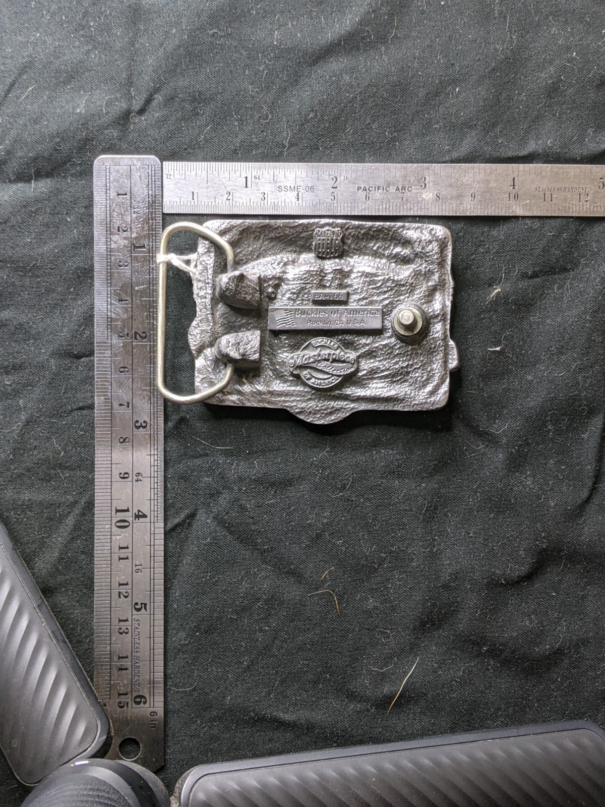 Buckle of America Locksmith Belt Buckle P-166 Western Metal 1.75in Silver