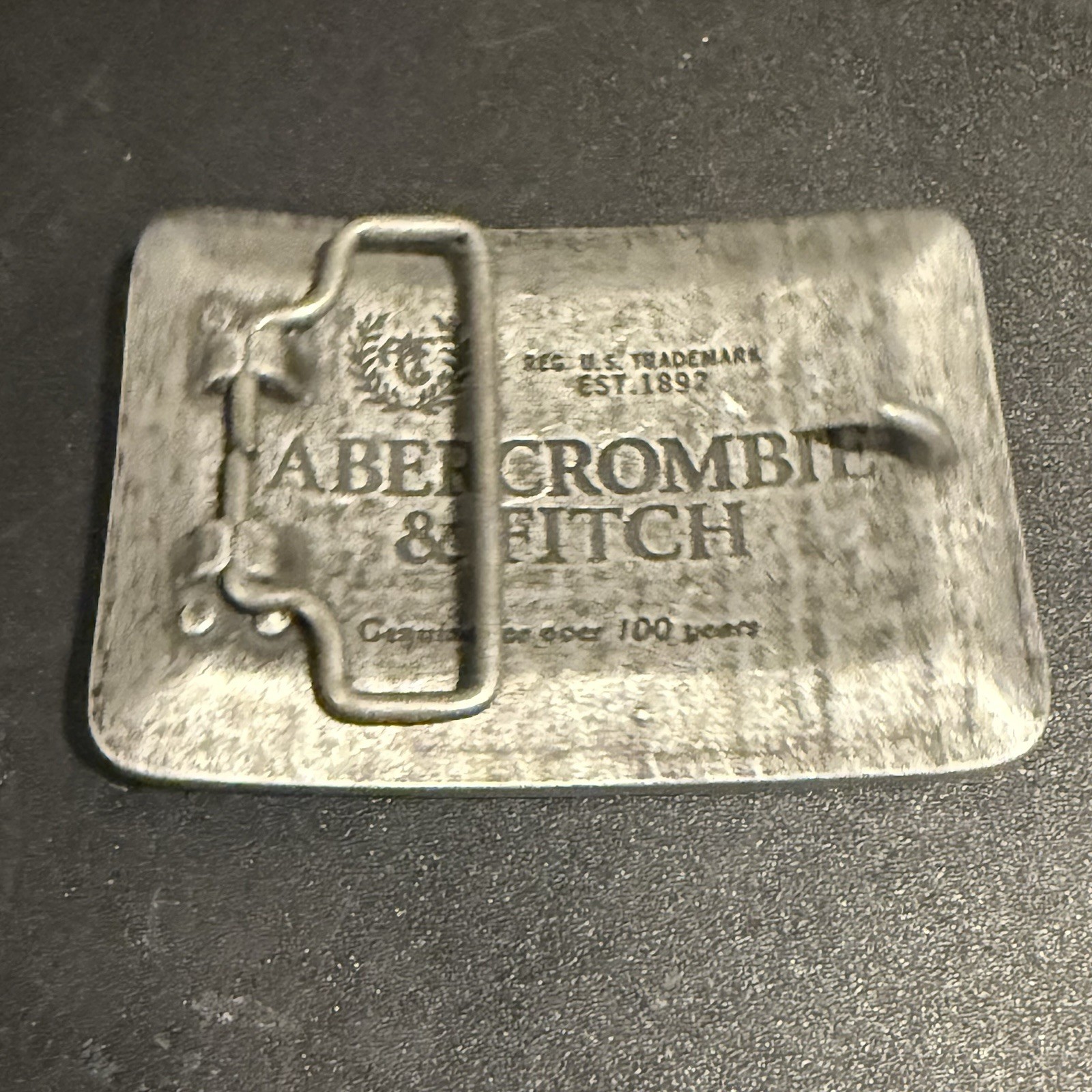 Abercrombie And Fitch Silver Belt Buckle Men’s Accessories