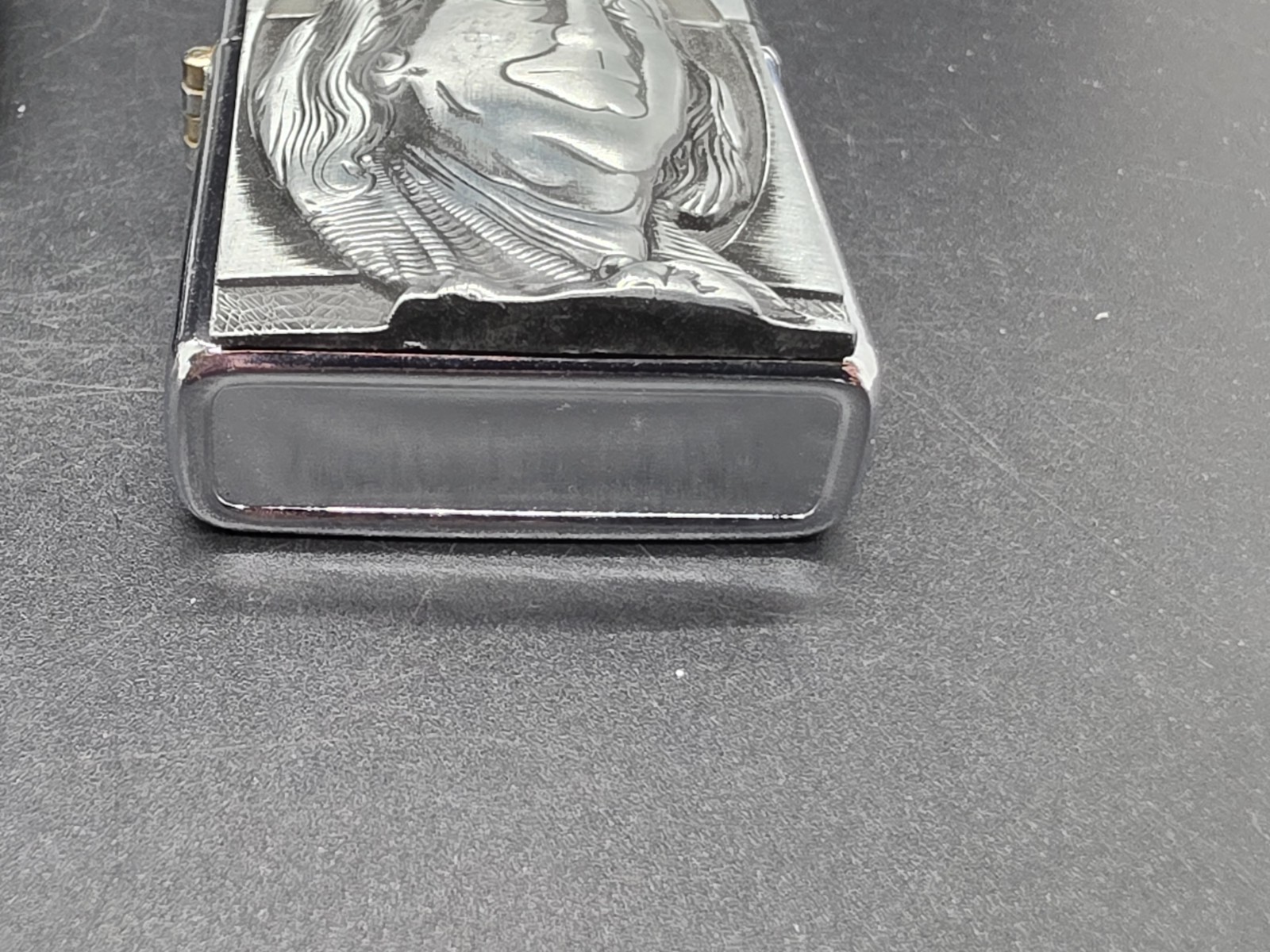 $100 Bill Benjamin Franklin Belt Buckle Combo With Hidden Flip Top Lighter New