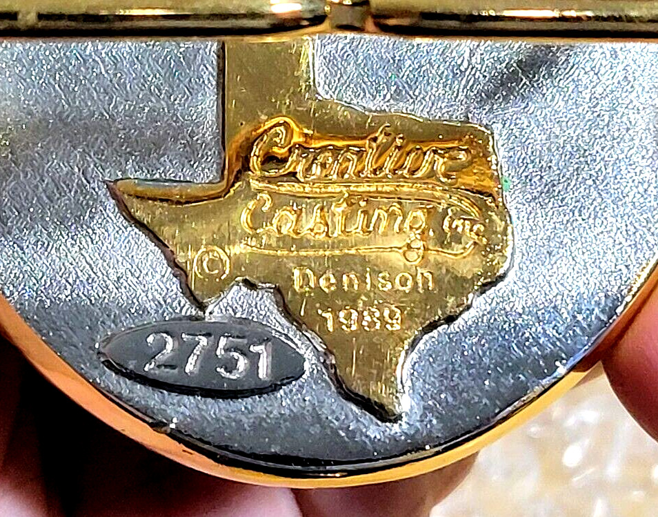 MUST SEE CREAM PUFF DEPARTMENT OF THE INTERIOR PARKS POLICE BELT BUCKLE X12/H