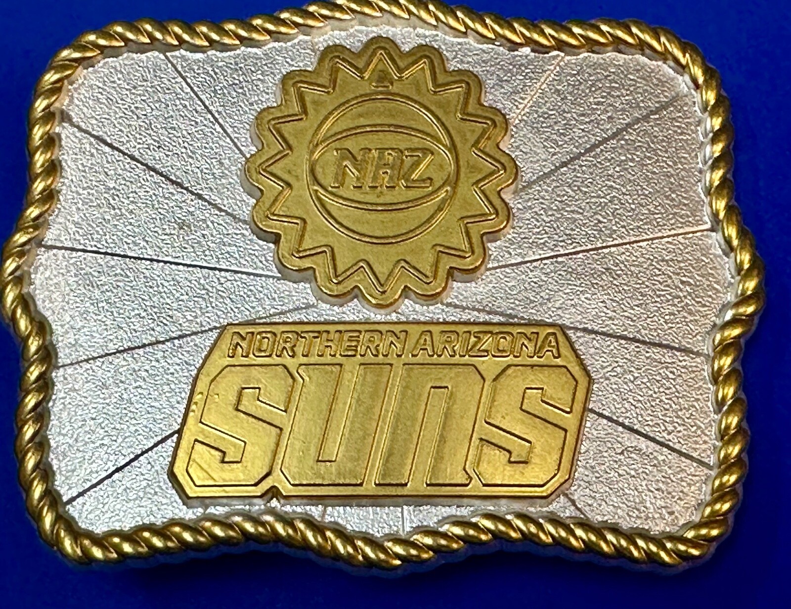 NAZ Northern Arizona Suns Basketball Team NBA G League Belt Buckle