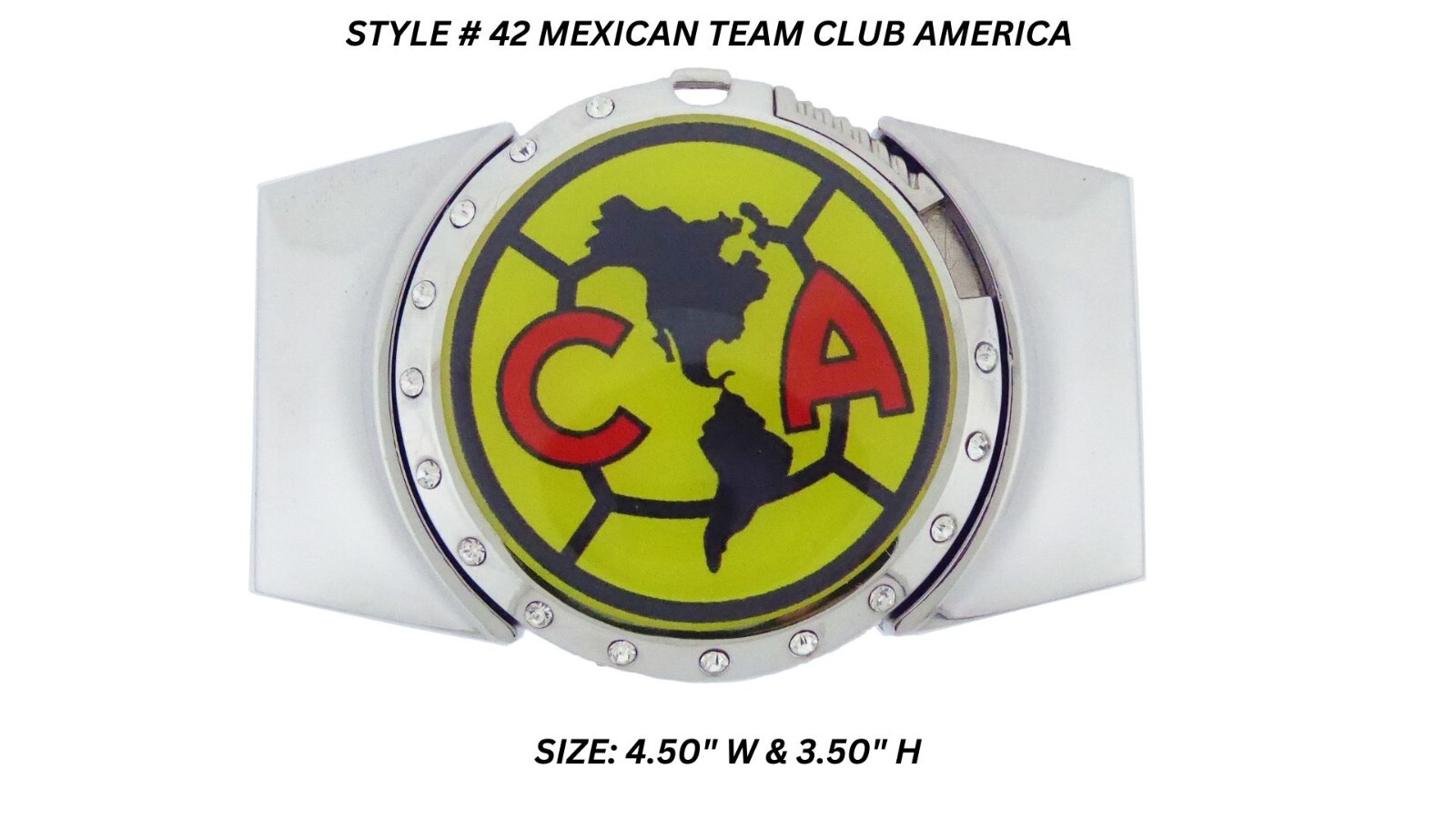New Club America Men Women Soccer Team Football Futbol BELT BUCKLE With Lighter