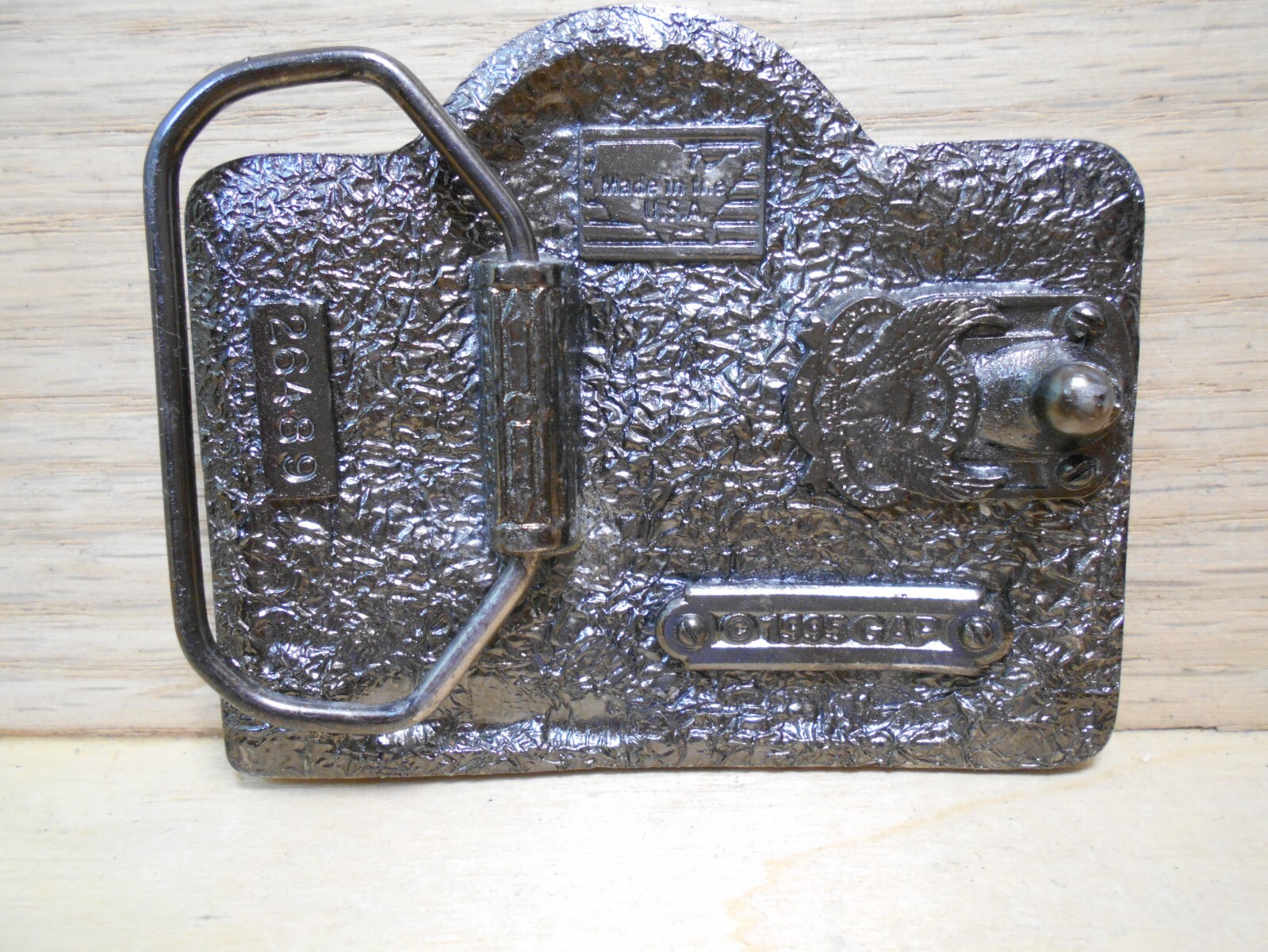 The Great American Buckle « Craftsman~Eat My Dust » Belt Buckle Made in USA 1995