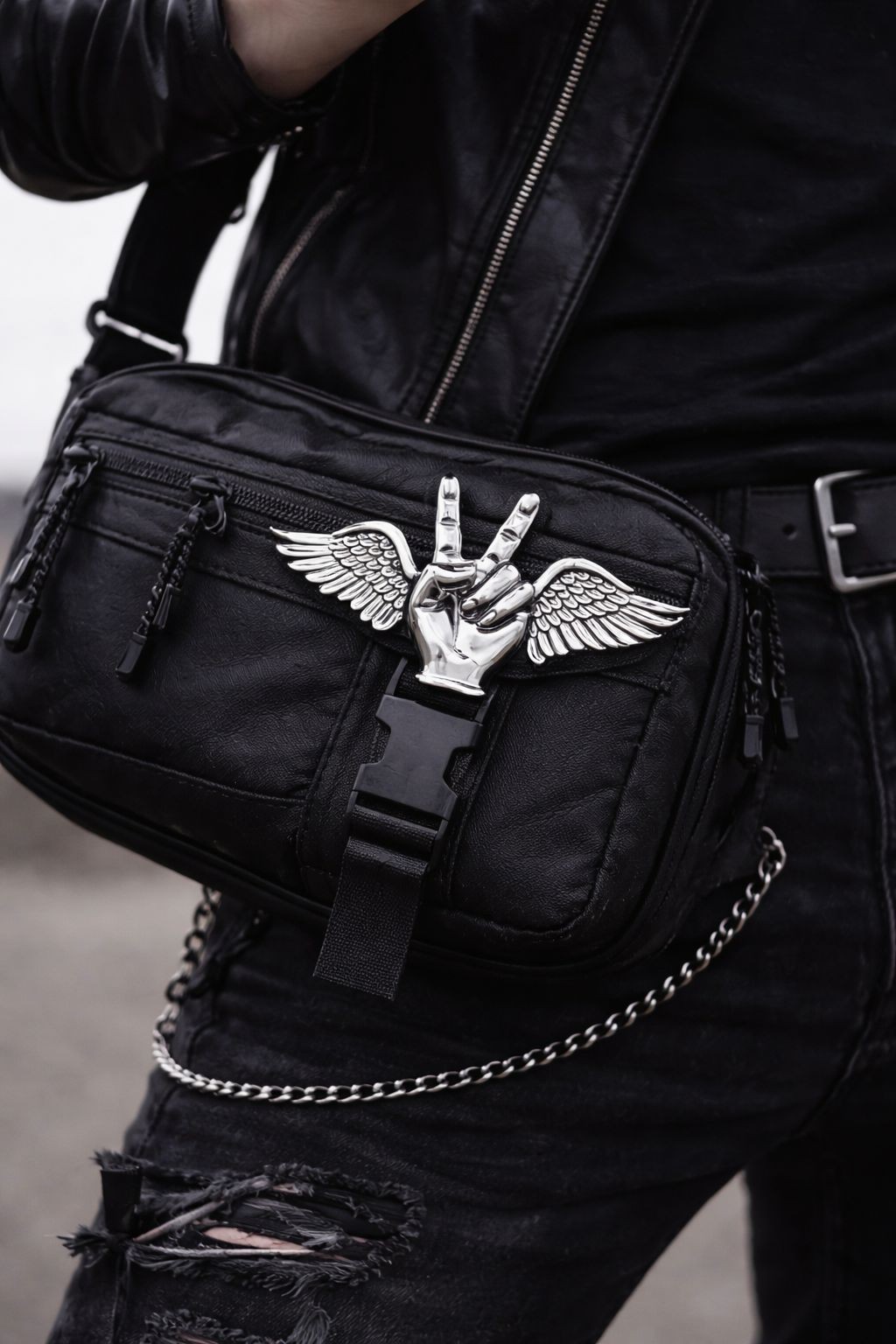Peace belt buckle to more accessories your look