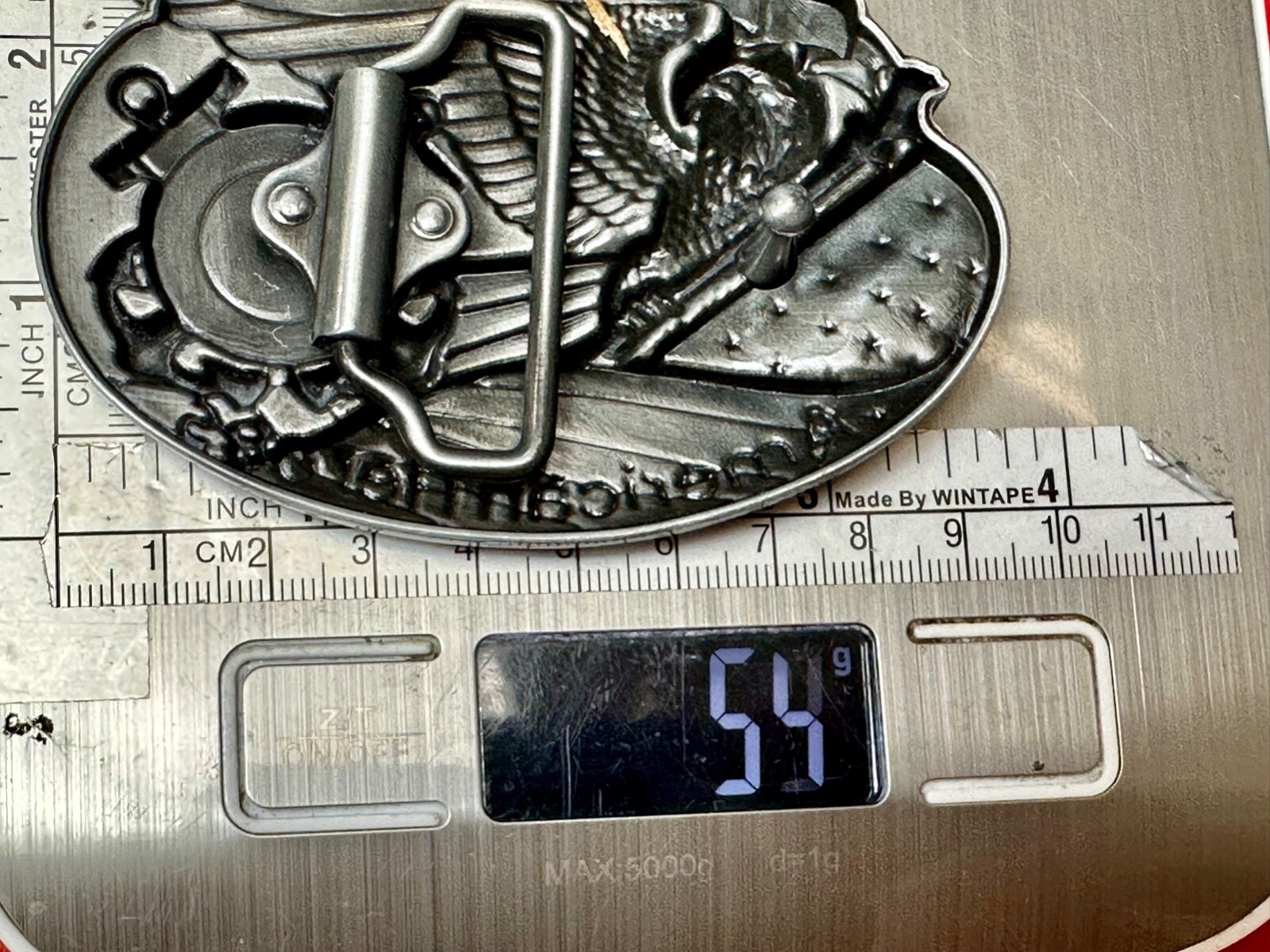 US Coast Guard America&rsquo;s Heroes – since 1790 Patriotic United States belt buckle