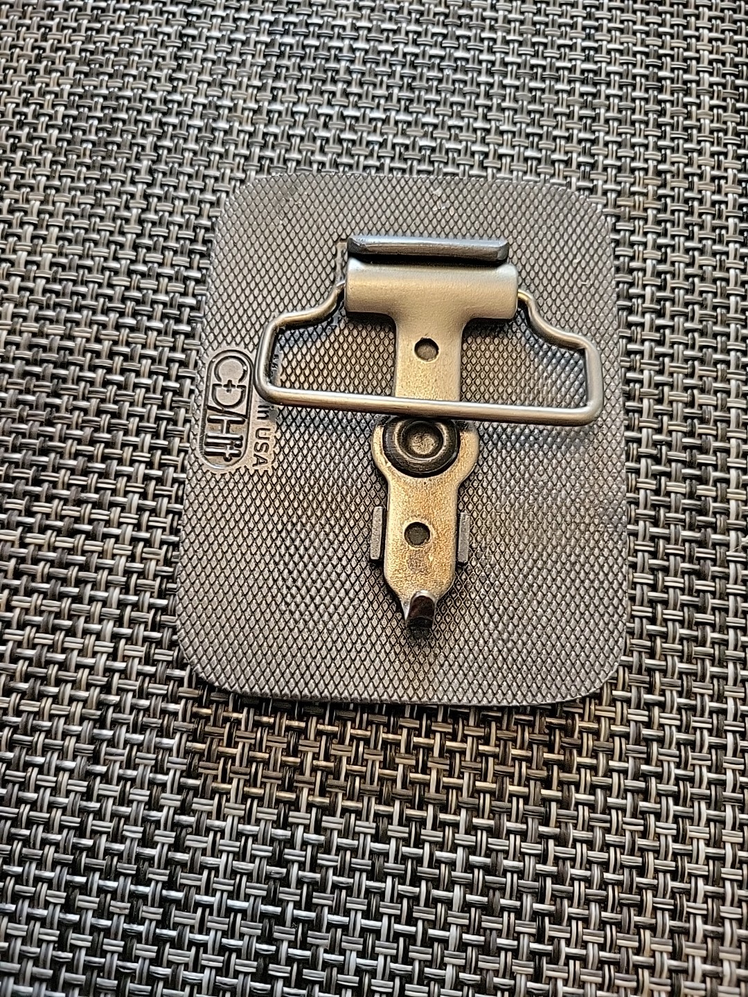 USS Gary Works Continuous Pickle United States Steel Belt Buckle Vintage