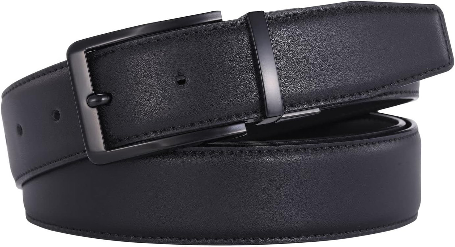 1 3/8&Prime;(35mm)-1.5&Prime;(40mm) Belt Buckle Replacement belt Buckle Reversible Classic B