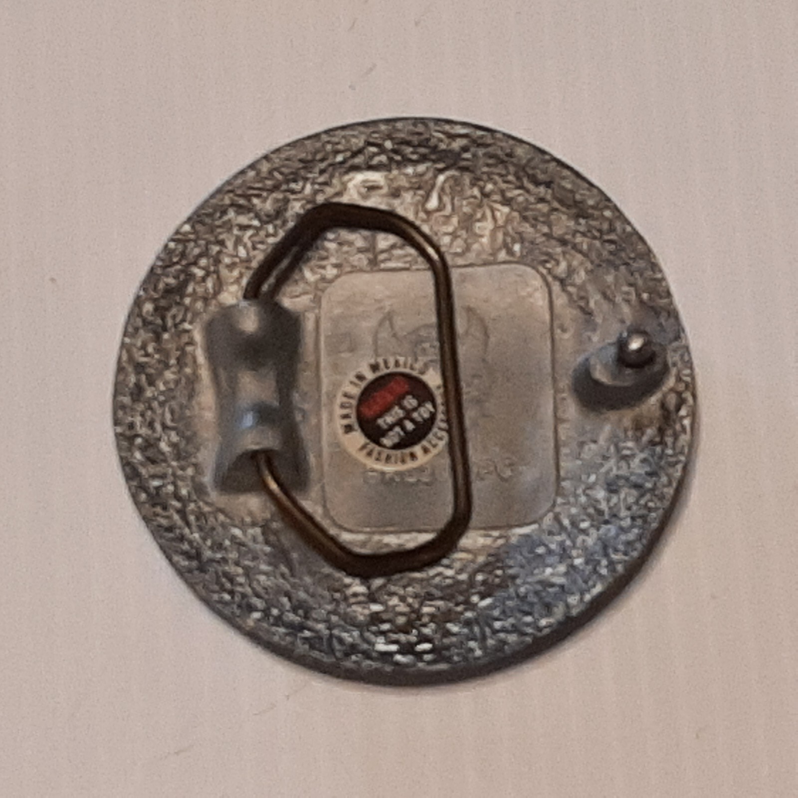 SILVER PEWTER MLS SOCCER DALLAS FC Metal Belt Buckle