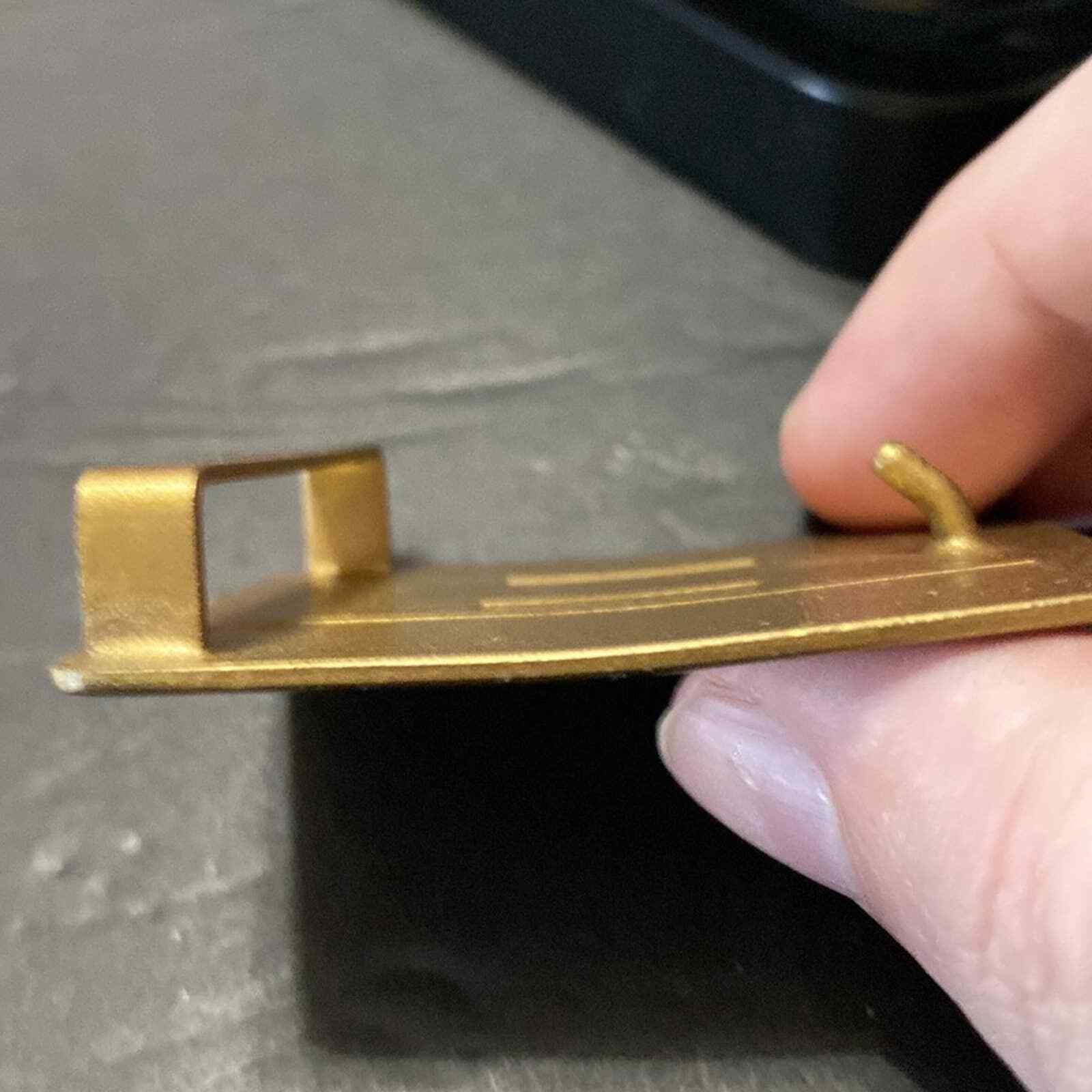 NEW Vintage ABC Most Improved Average American Bowling Congress Belt Buckle