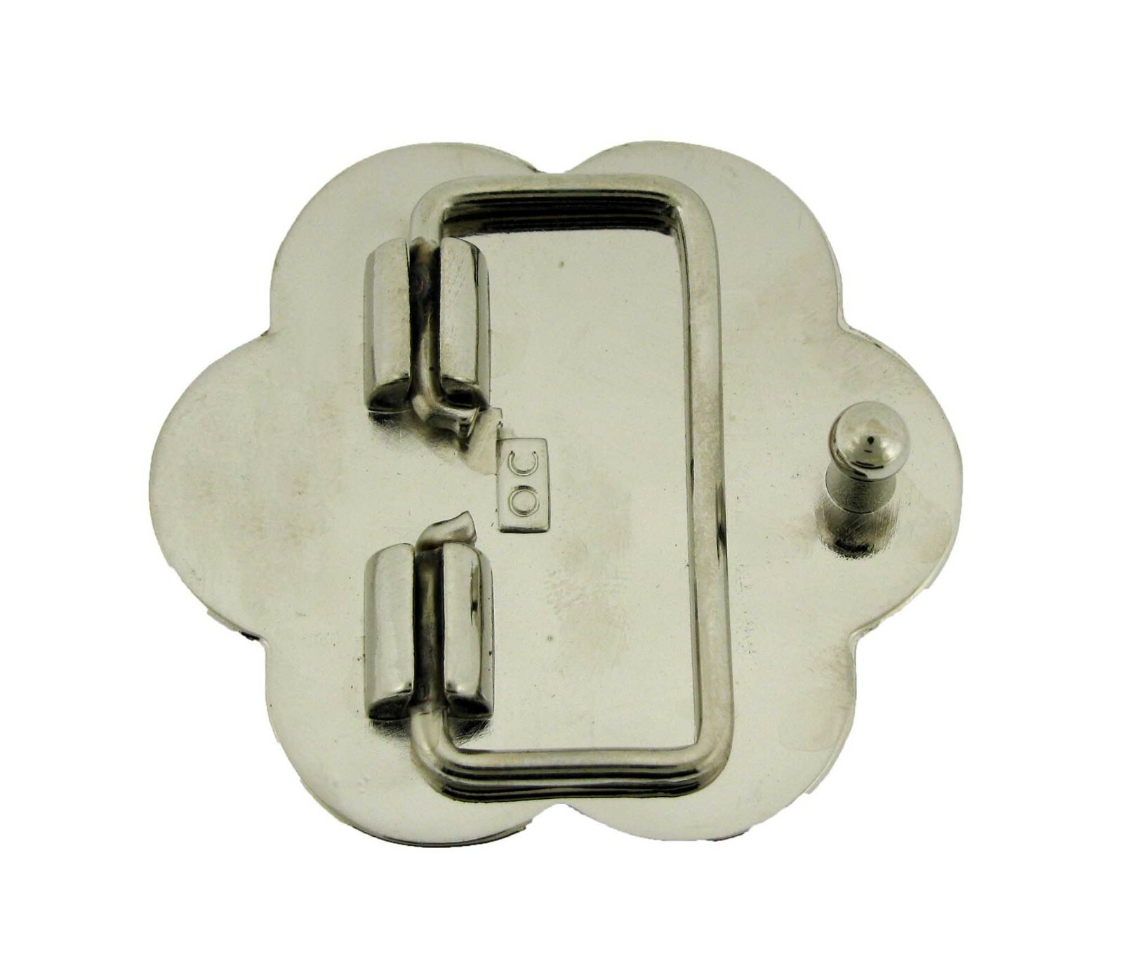 Pin Belt Buckle for Men&rsquo;s 1.25&Prime; 1 1/4&Prime; Inch Belt Blue Flower Western Cowgirl New