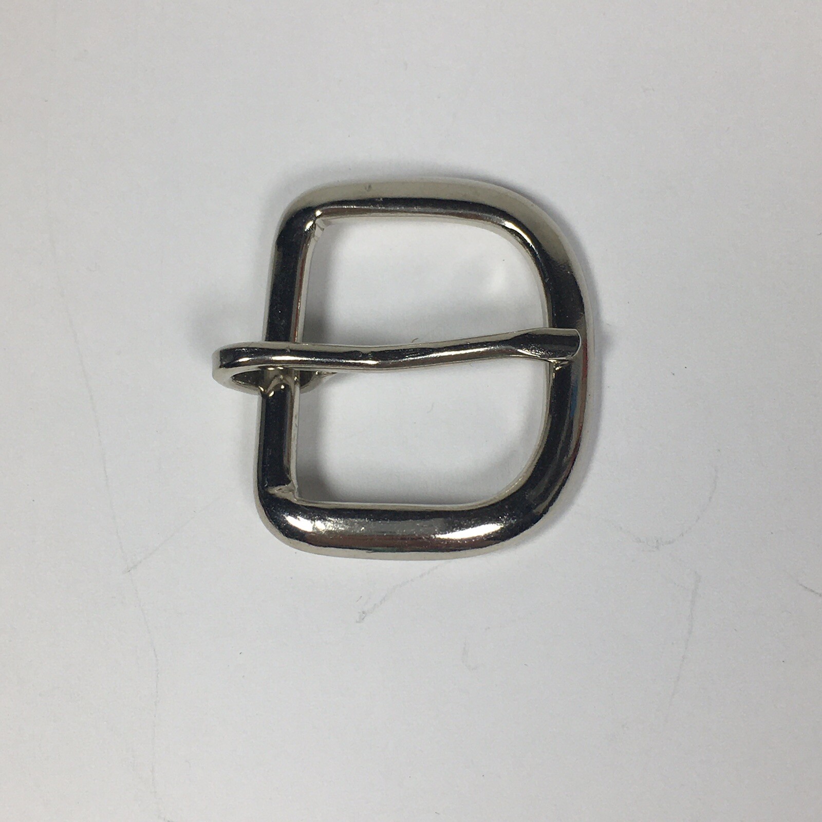 Vintage Replacement Belt Buckle Fits .9&Prime; Strap – Simple Basic Silver Tone 4A