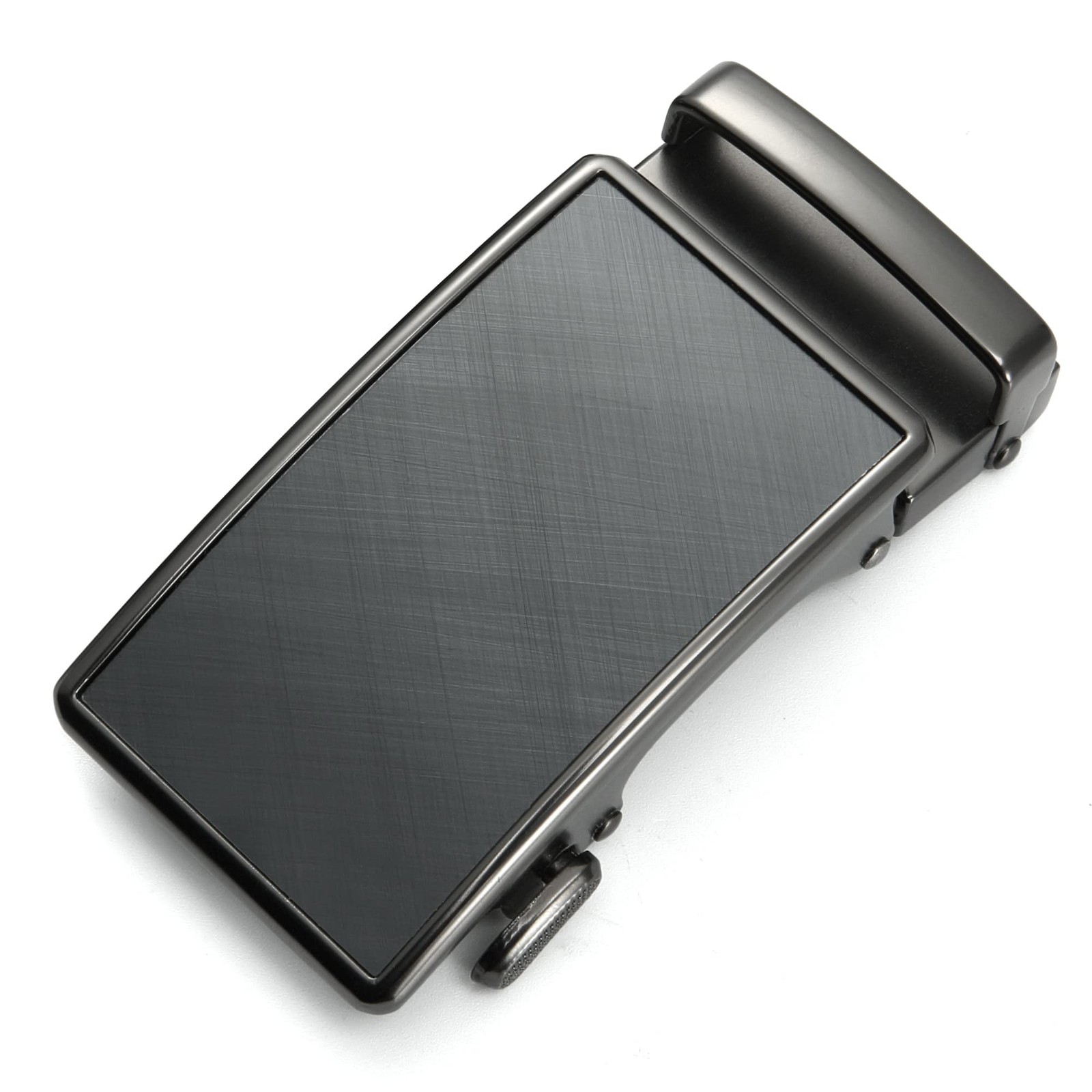 CHAOREN 40mm Ratchet Belt Buckle Only for For Width 1 3/8, Charcoal Grey