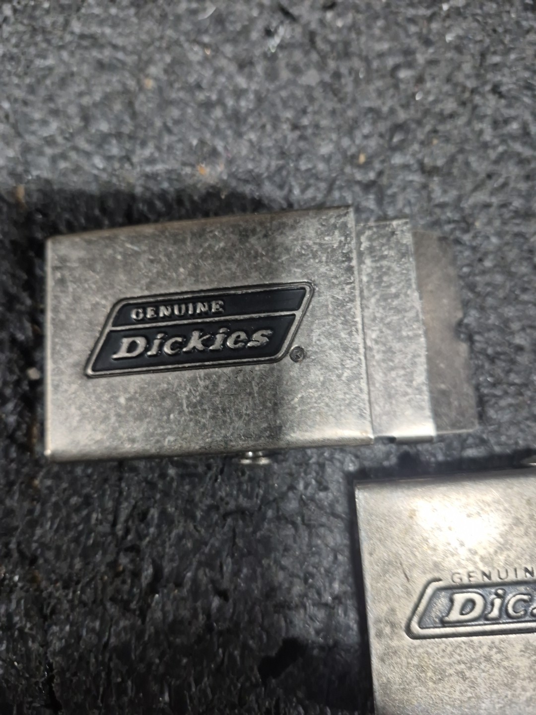 Vintage Genuine Dickies Replacement Metal Belt Buckle