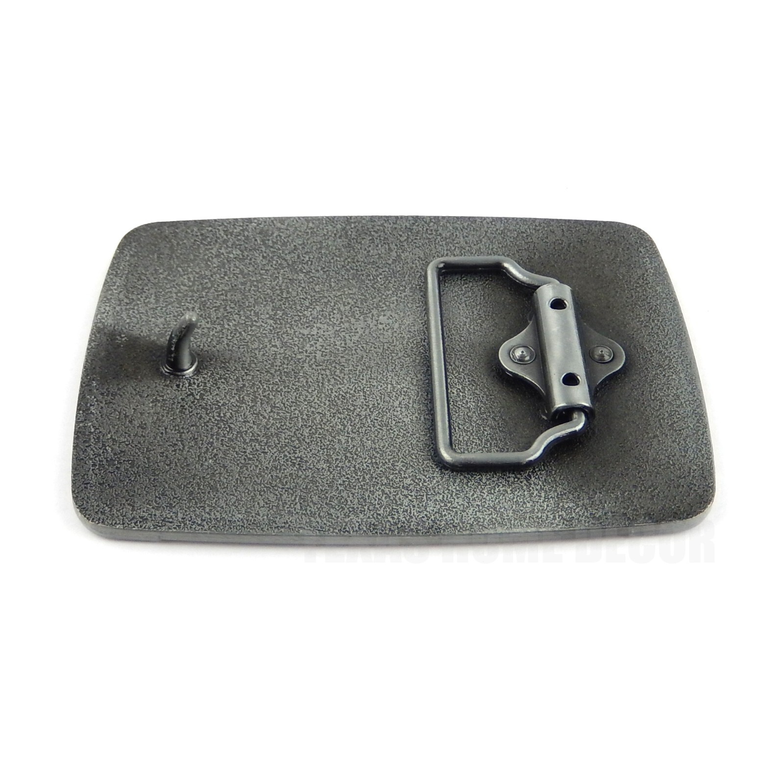 Soaring American Eagle Floral Belt Buckle Antique Silver Tone Fits 1.5&Prime; Belts