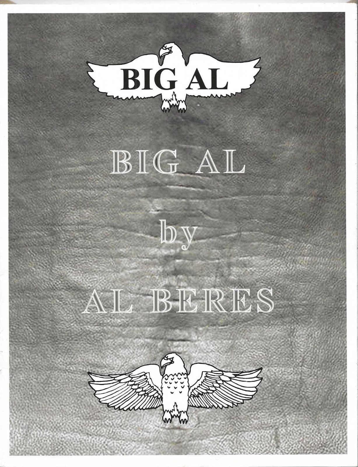 AL BERES 1995 8 PAGE 8.5&Prime; BY 11&Prime; CATALOG OF STERLING SILVER AND WESTERN BUCKLES