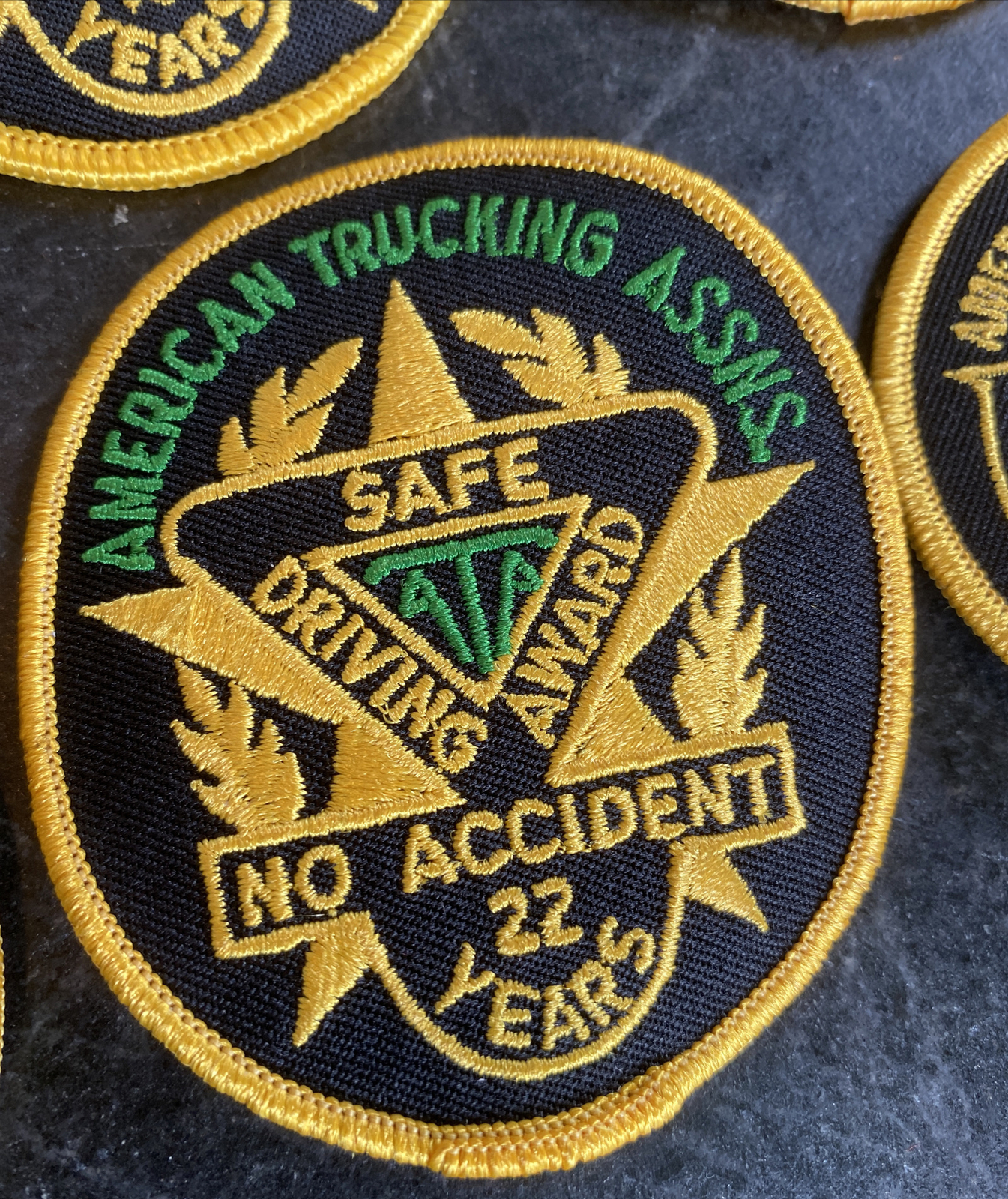 ATA SET SAFE DRIVING AWARD PATCH AMERICAN TRUCKING ASSOCIATION MILE 23 Yrs