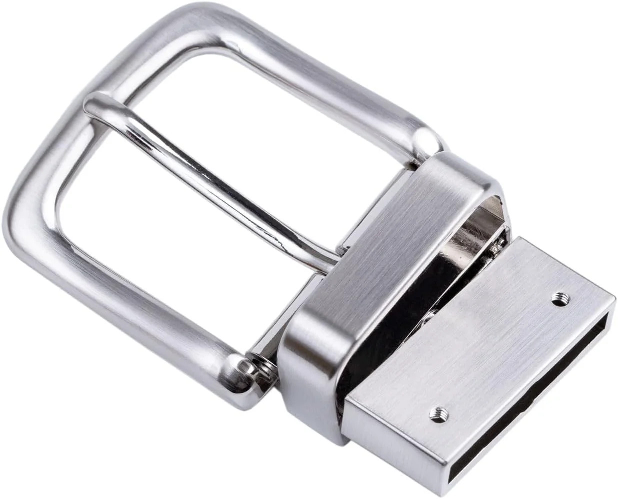 1.5&Prime; (38mm) Belt Buckle Replacement Buckle Reversible Classic Business Buckle