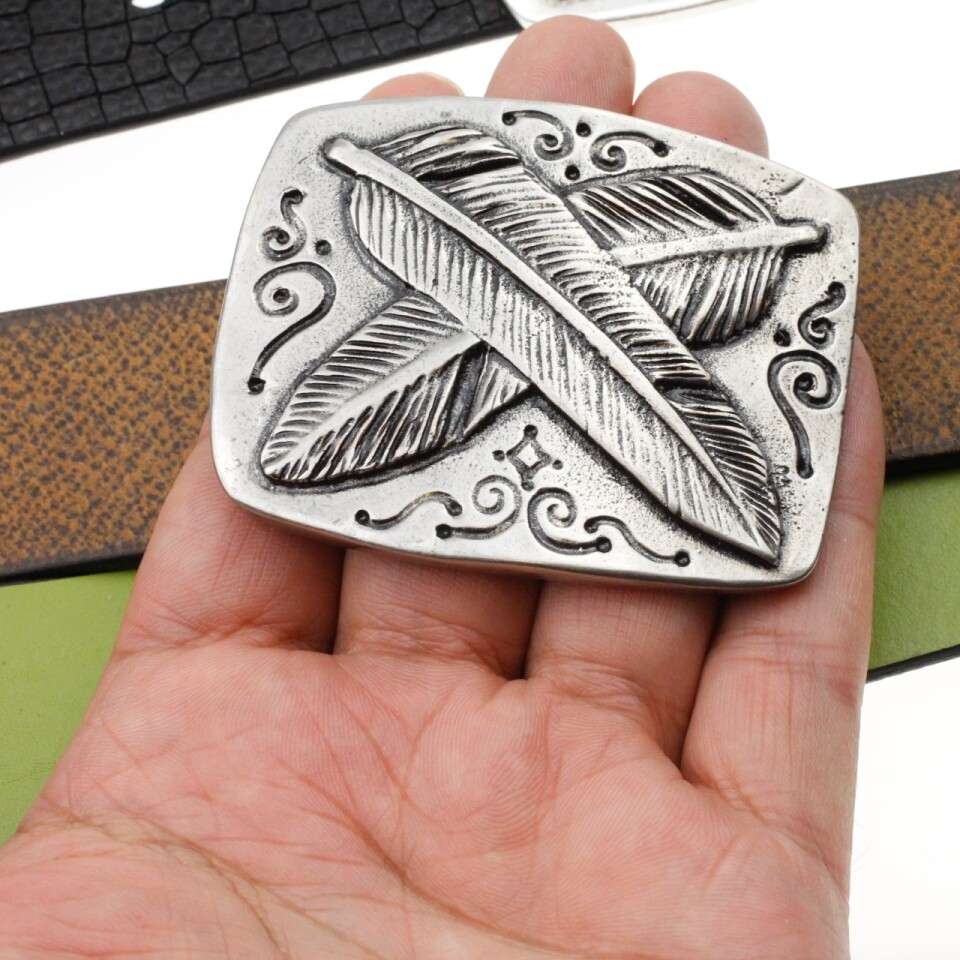 Springs belt buckle for removable belt belt buckle Zamak GS26
