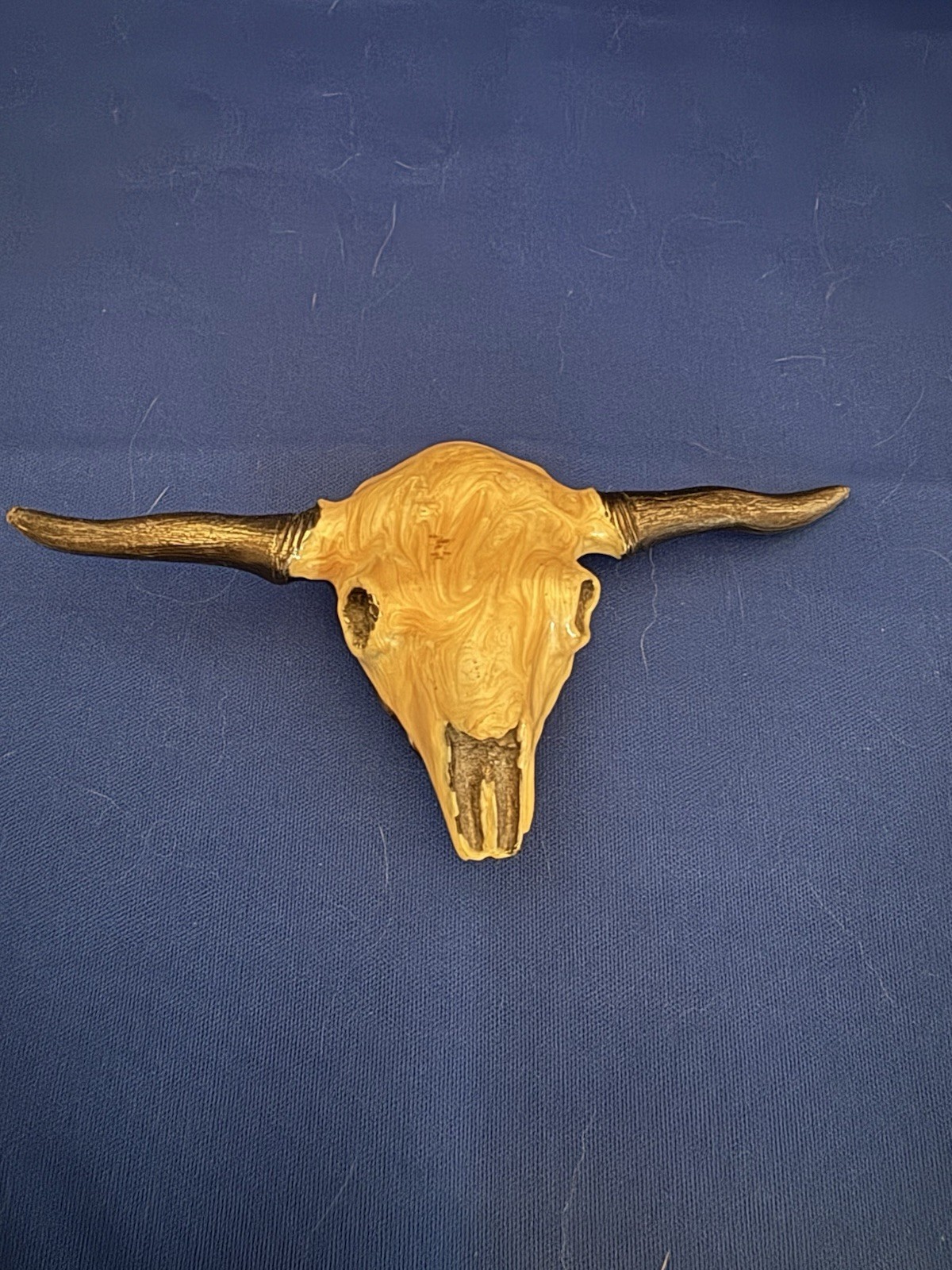 Vintage 1980 Great American Buckle Co Steer Skull Numbered Limited Edition #496