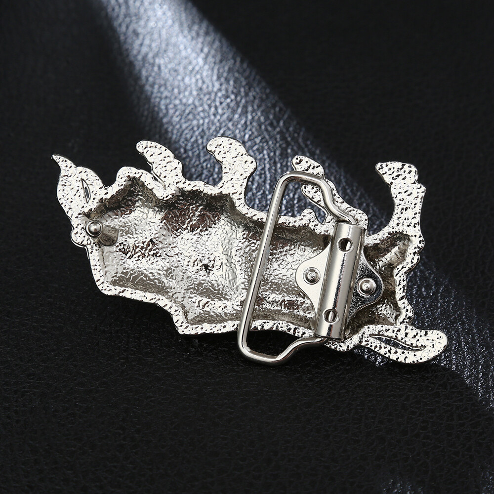 Western Unique Buckle Cowboy Cowgirl Lady Bull Engraved Belt Buckle fits 1-1/2&Prime;