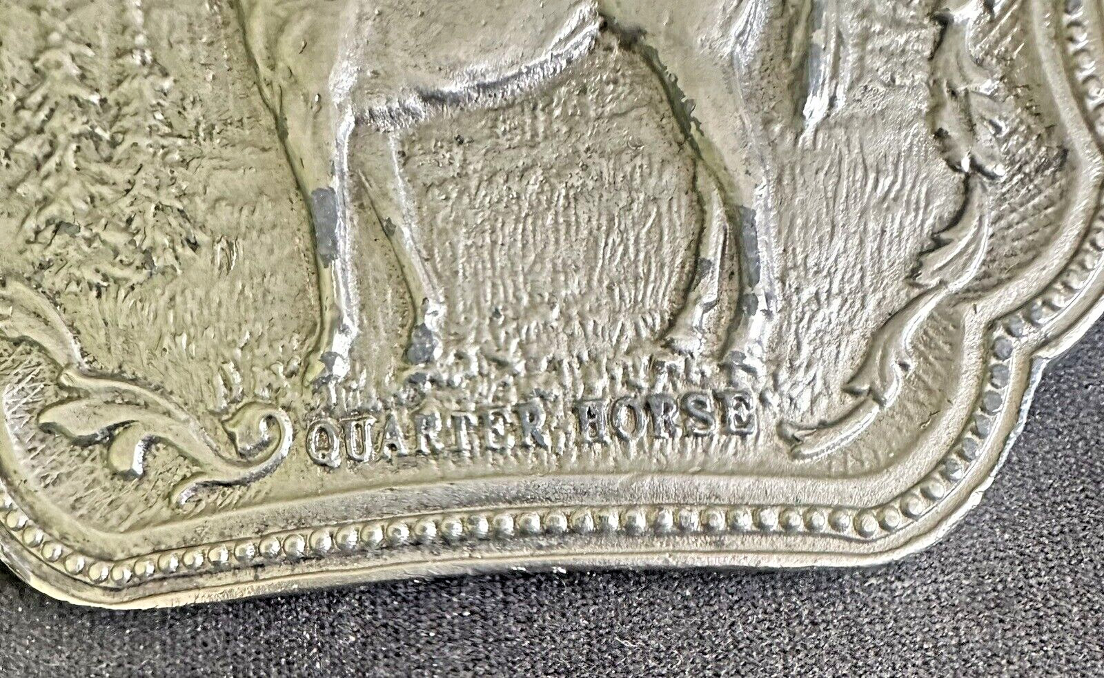 Vintage 1970&rsquo;S Quarter Horse Belt Buckle