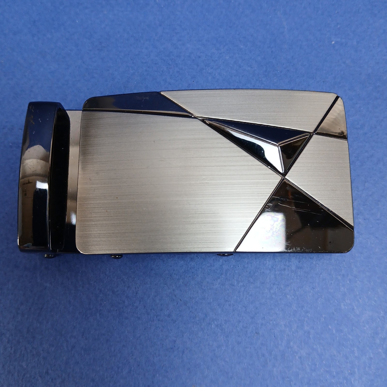 Men Ratchet Belt Buckle Automatic Click Buckle Adjustable Top Quality Chic