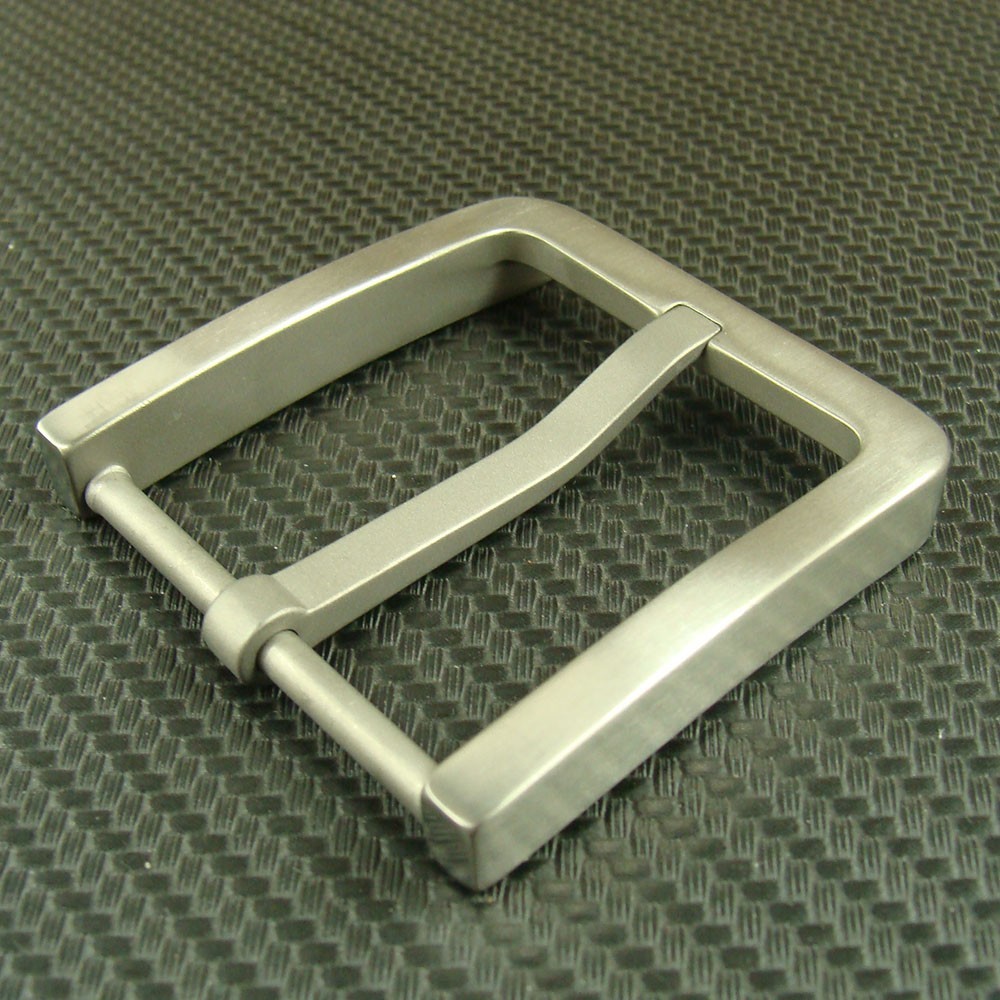 Titanium Pin Single Tongue Buckle Anti allergy Belt Buckle for 1.5&Prime; Belt Z297A