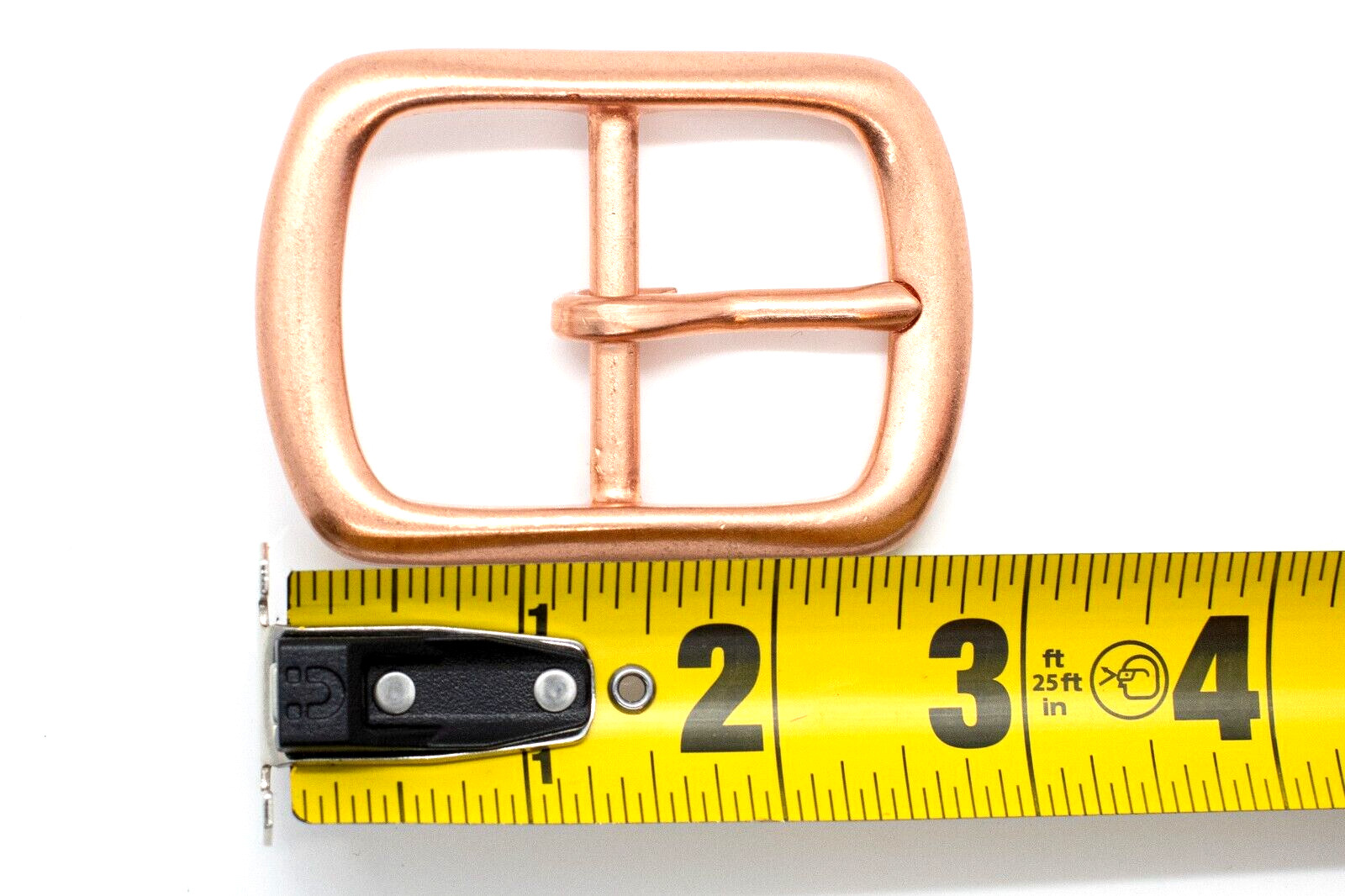 Solid Brass Center Bar Heavy Duty Belt Buckle – Fits 1.5&Prime; (38mm) Belts